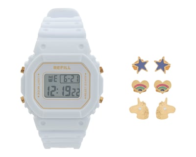 Foto 1 | Foto 1 | Reloj para Mujer Refill RFL-D-A1848-24 con 3 Accesorios