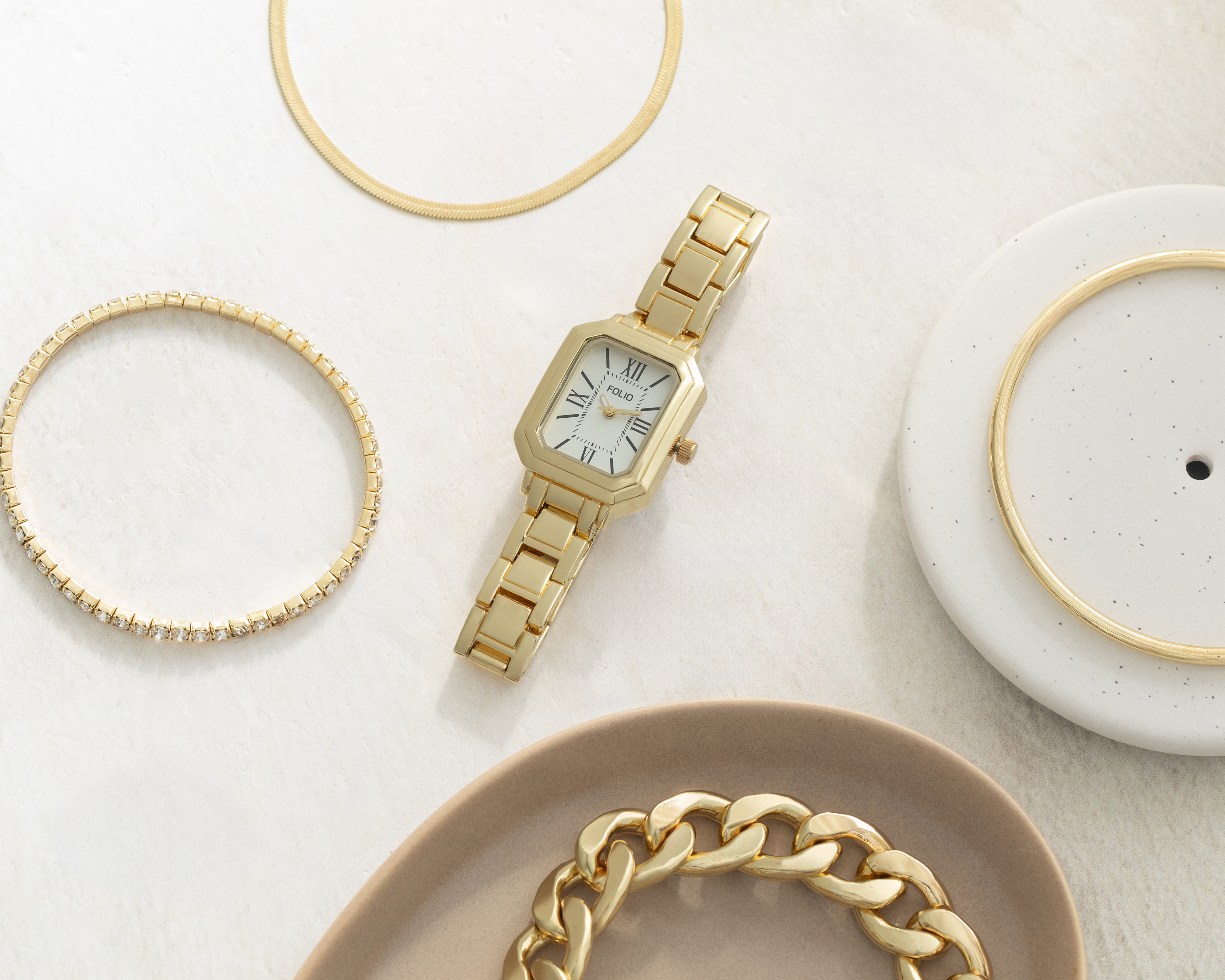 Foto 8 pulgar | Foto 7 | Reloj para Mujer Folio FMDFL2051 con 4 Accesorios