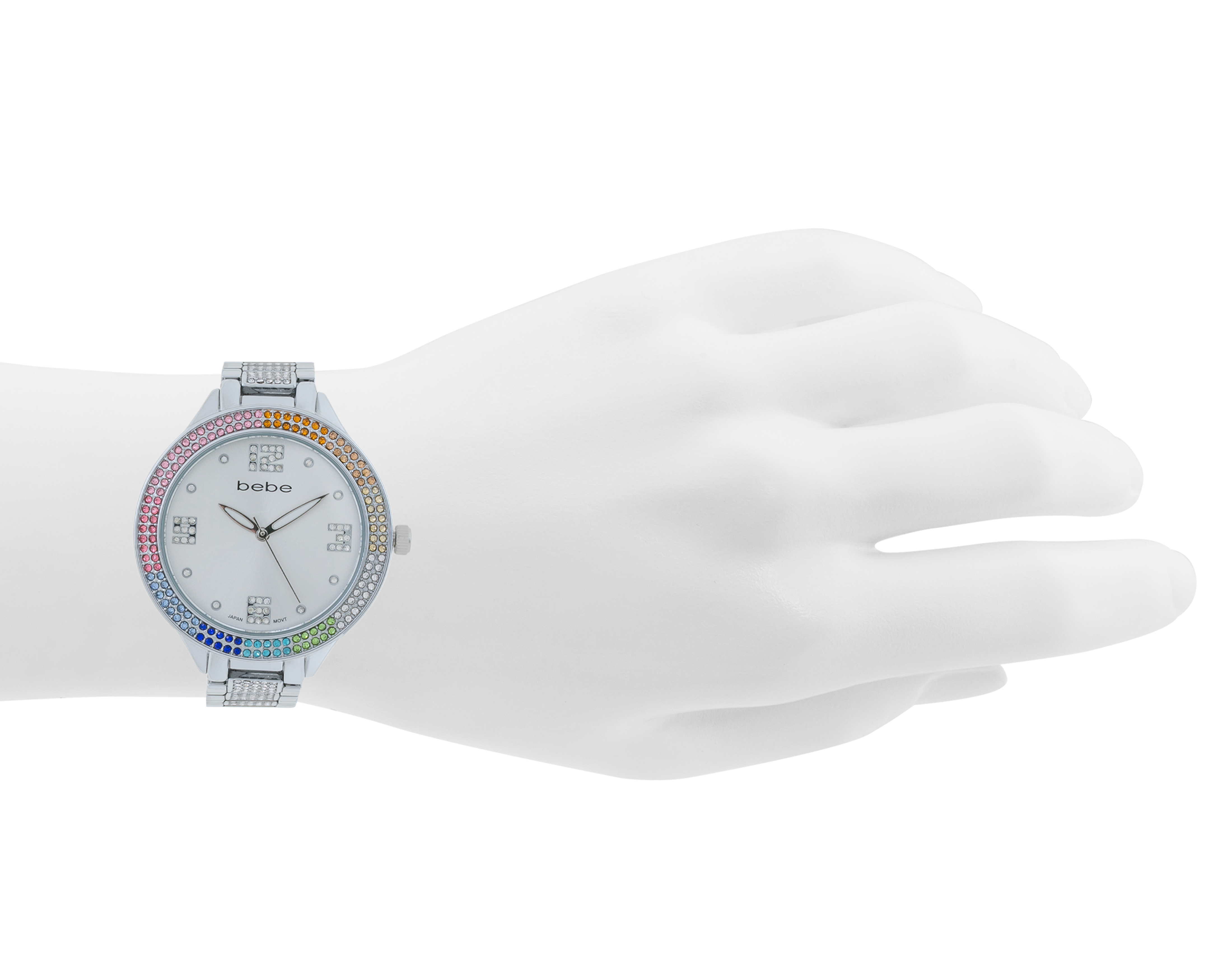 Foto 5 pulgar | Foto 4 | Reloj para Mujer Bebe Plateado BB-15821-24