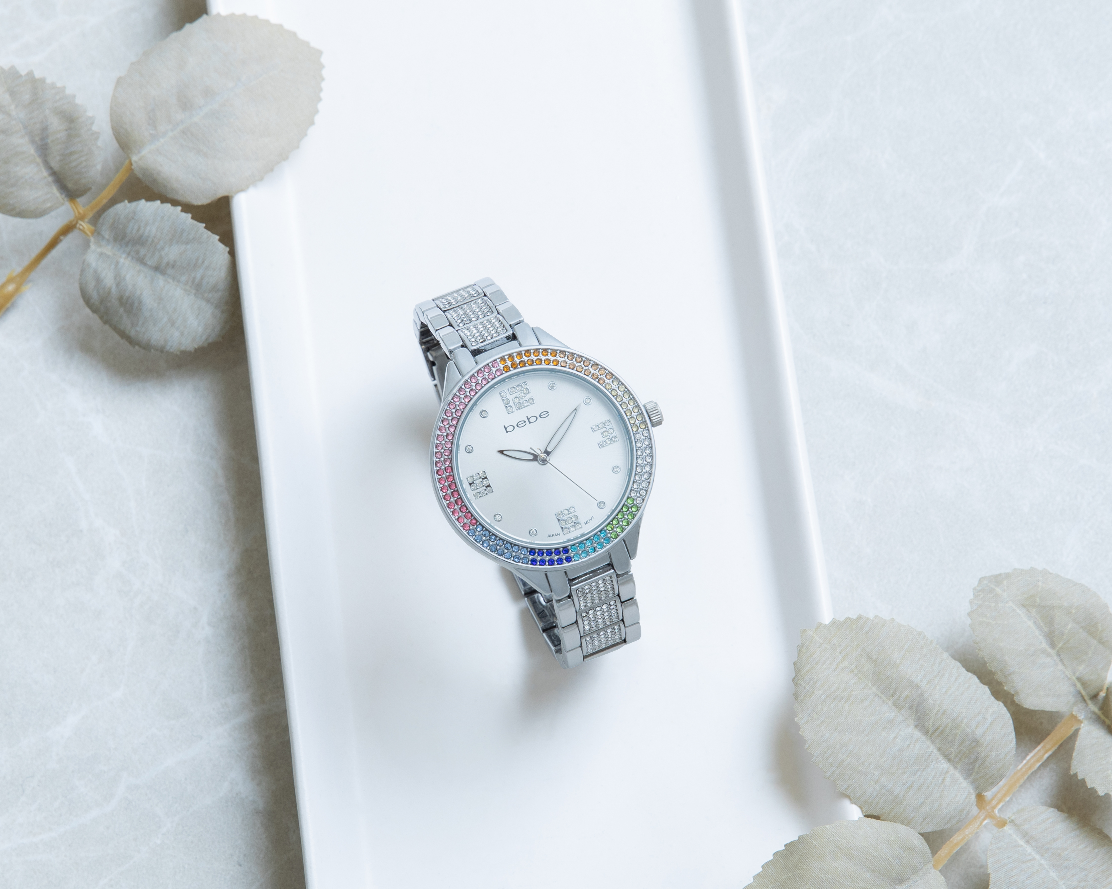 Foto 6 pulgar | Foto 5 | Reloj para Mujer Bebe Plateado BB-15821-24