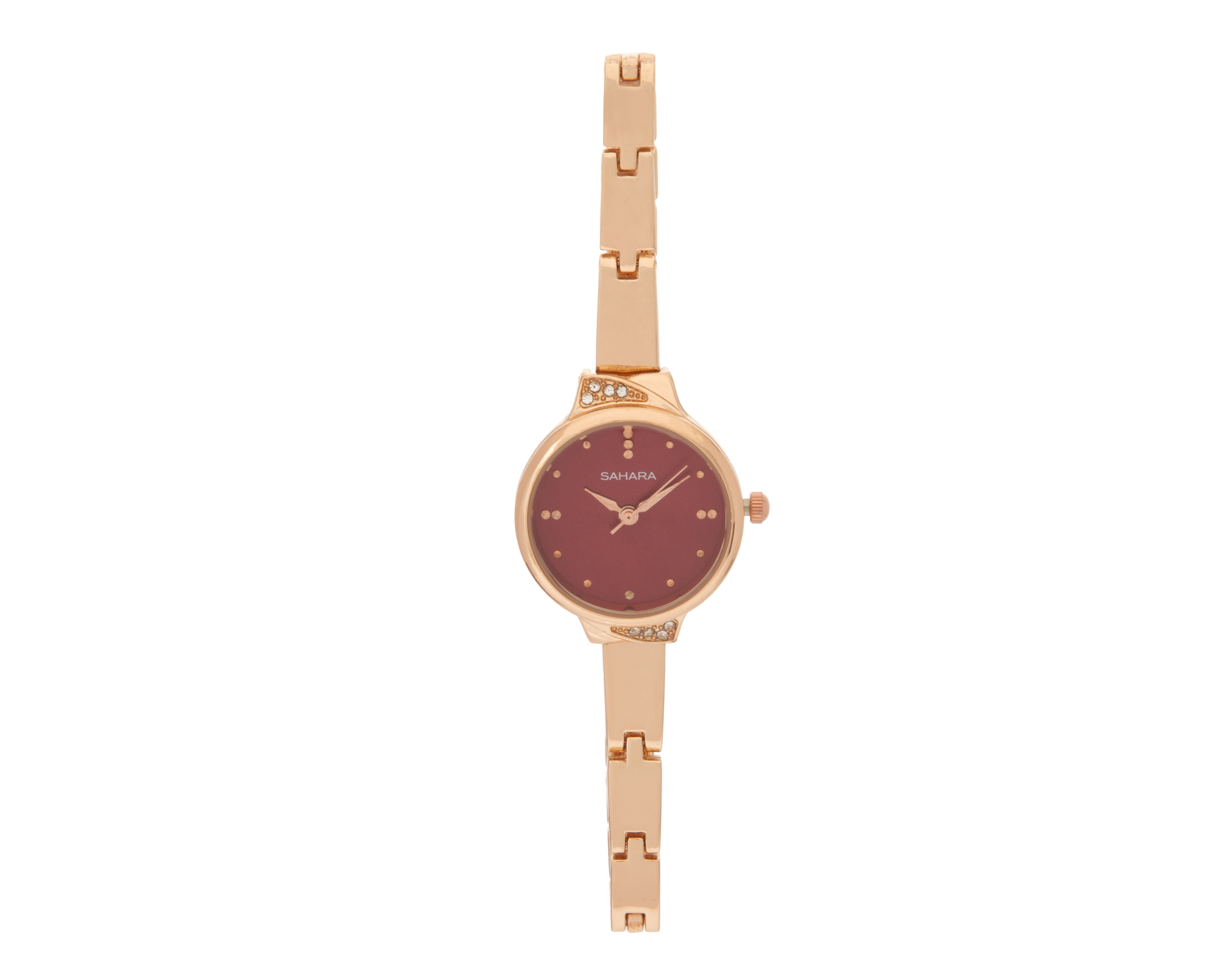 Foto 3 pulgar | Foto 2 | Reloj para Mujer Sahara Dorado SHR-D-100-24 con 1 Accesorio
