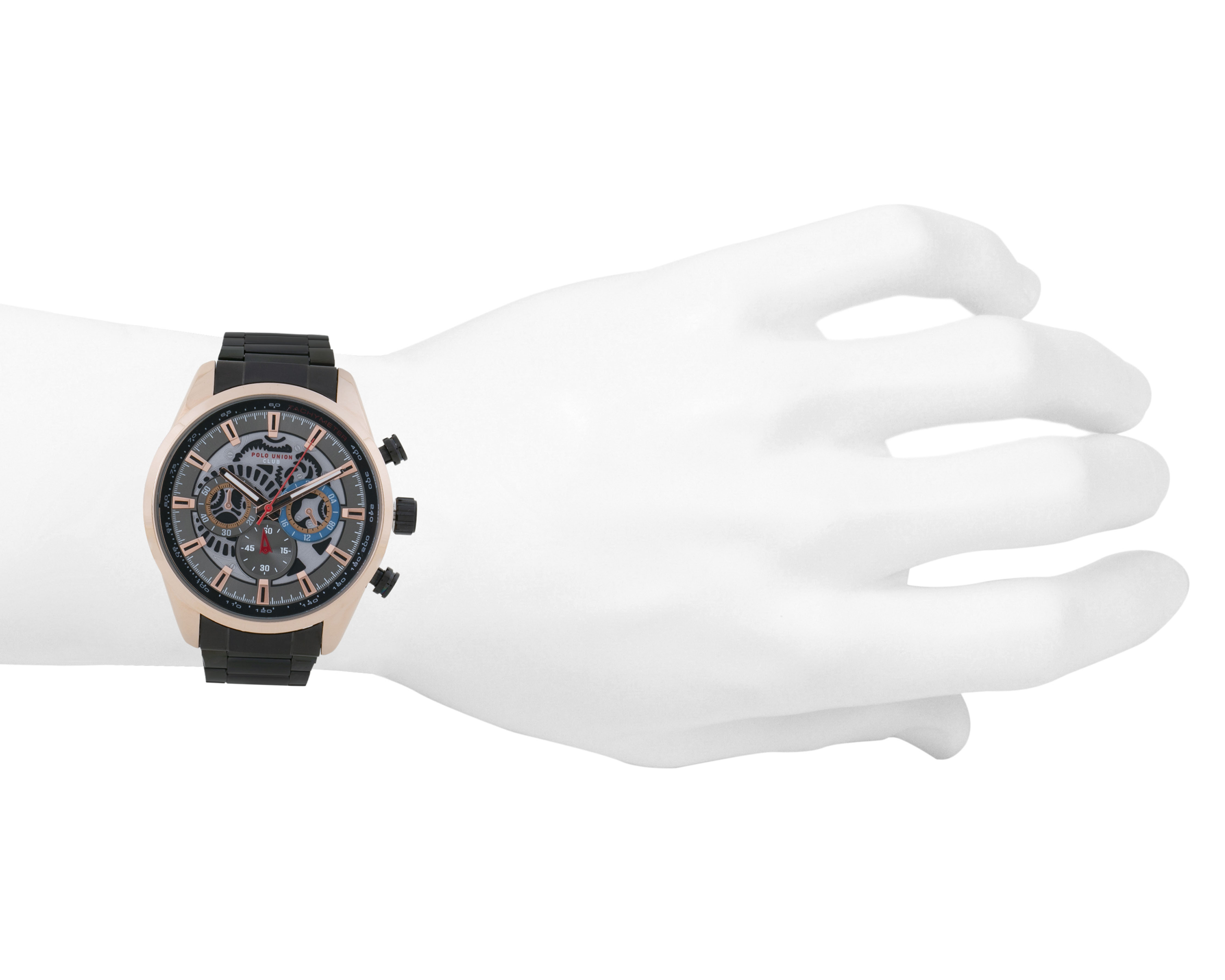 Foto 5 | Foto 5 | Reloj para Hombre Polo Union Club Negro PUC-23023-24