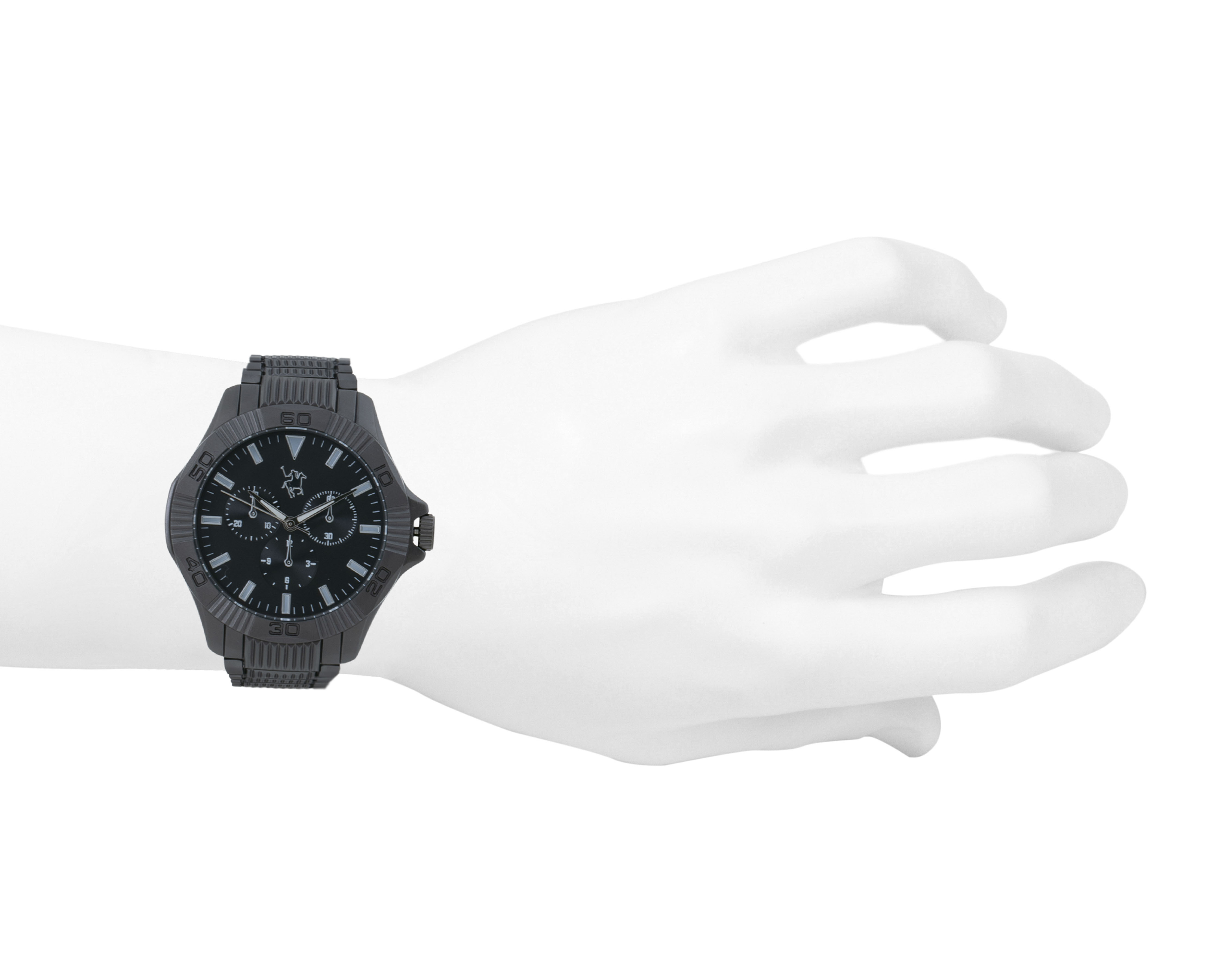 Foto 5 | Foto 5 | Reloj para Hombre York Team Polo Club Negro YTPC-MXDM0-BLACK-24