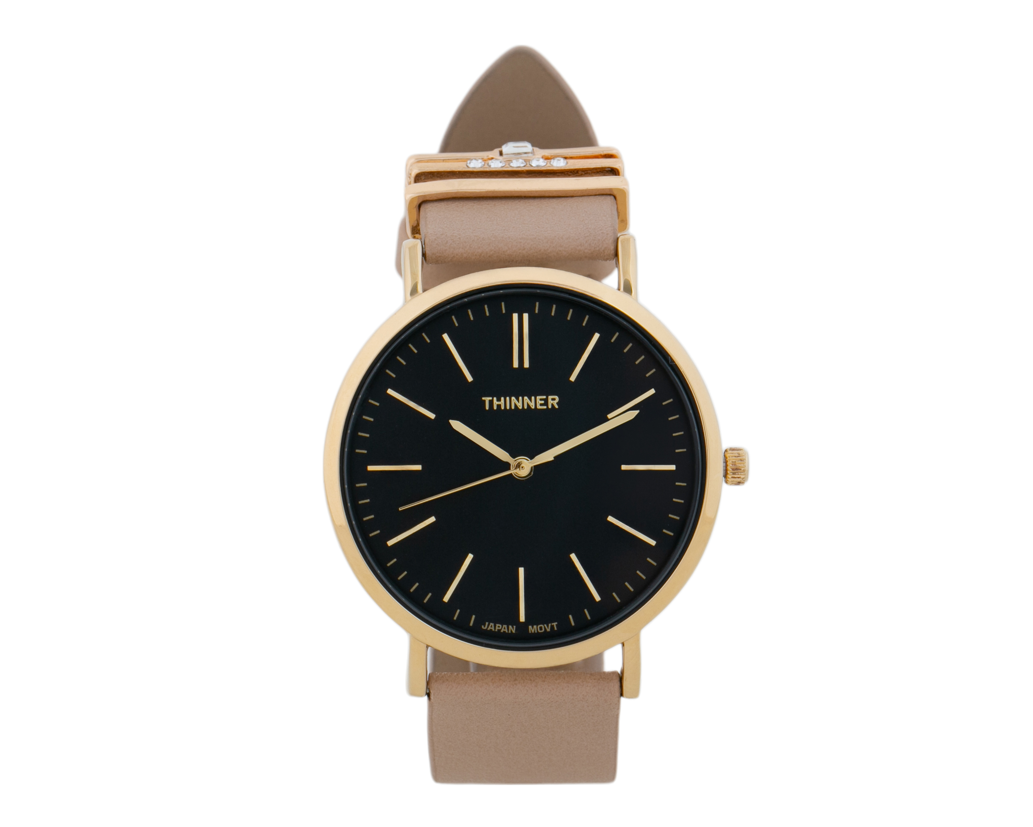 Foto 2 pulgar | Foto 1 | Reloj para Mujer Thinner Beige TNR-15830-24