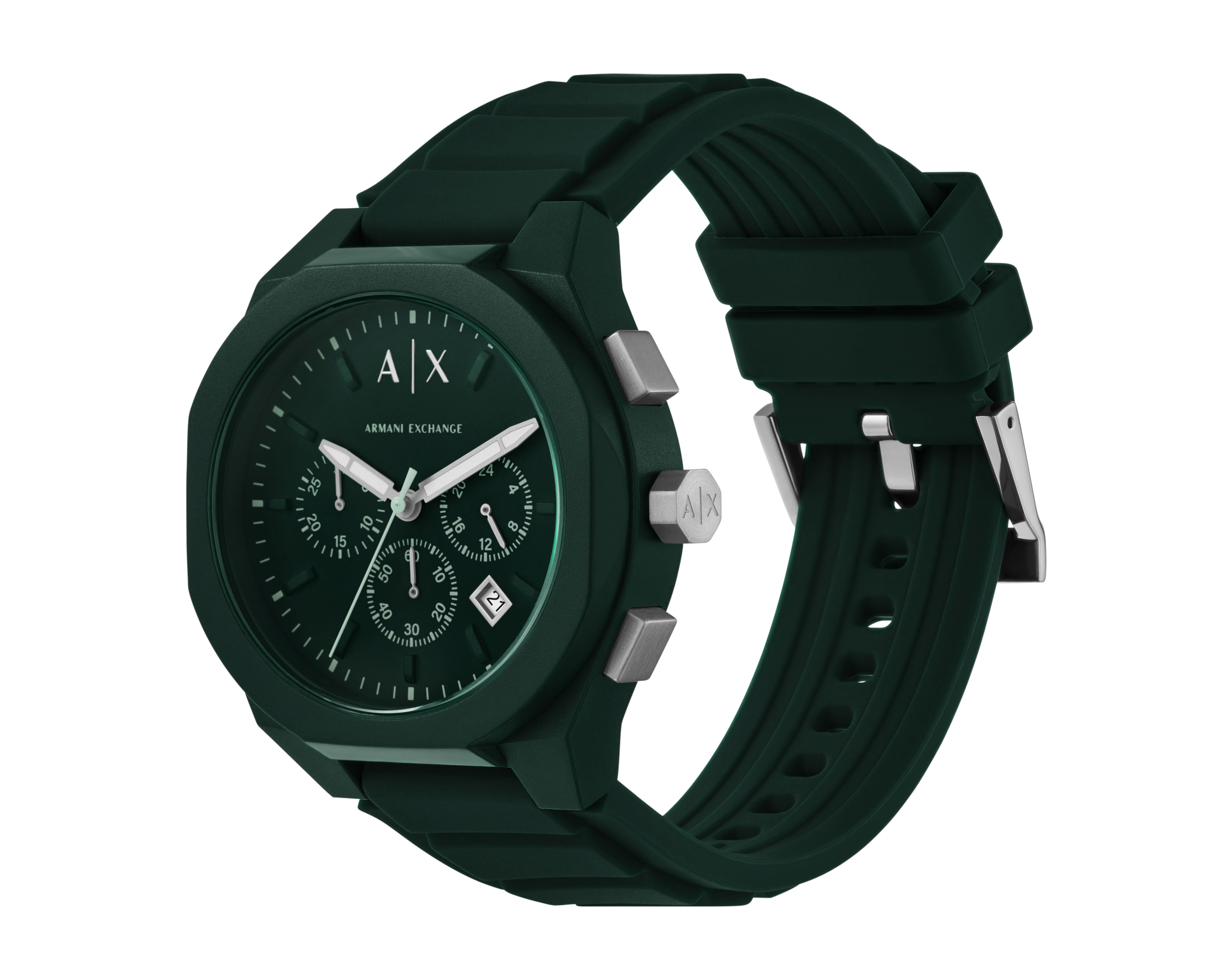 Foto 5 pulgar | Foto 4 | Reloj para Hombre Armani Exchange Verde Ax4163