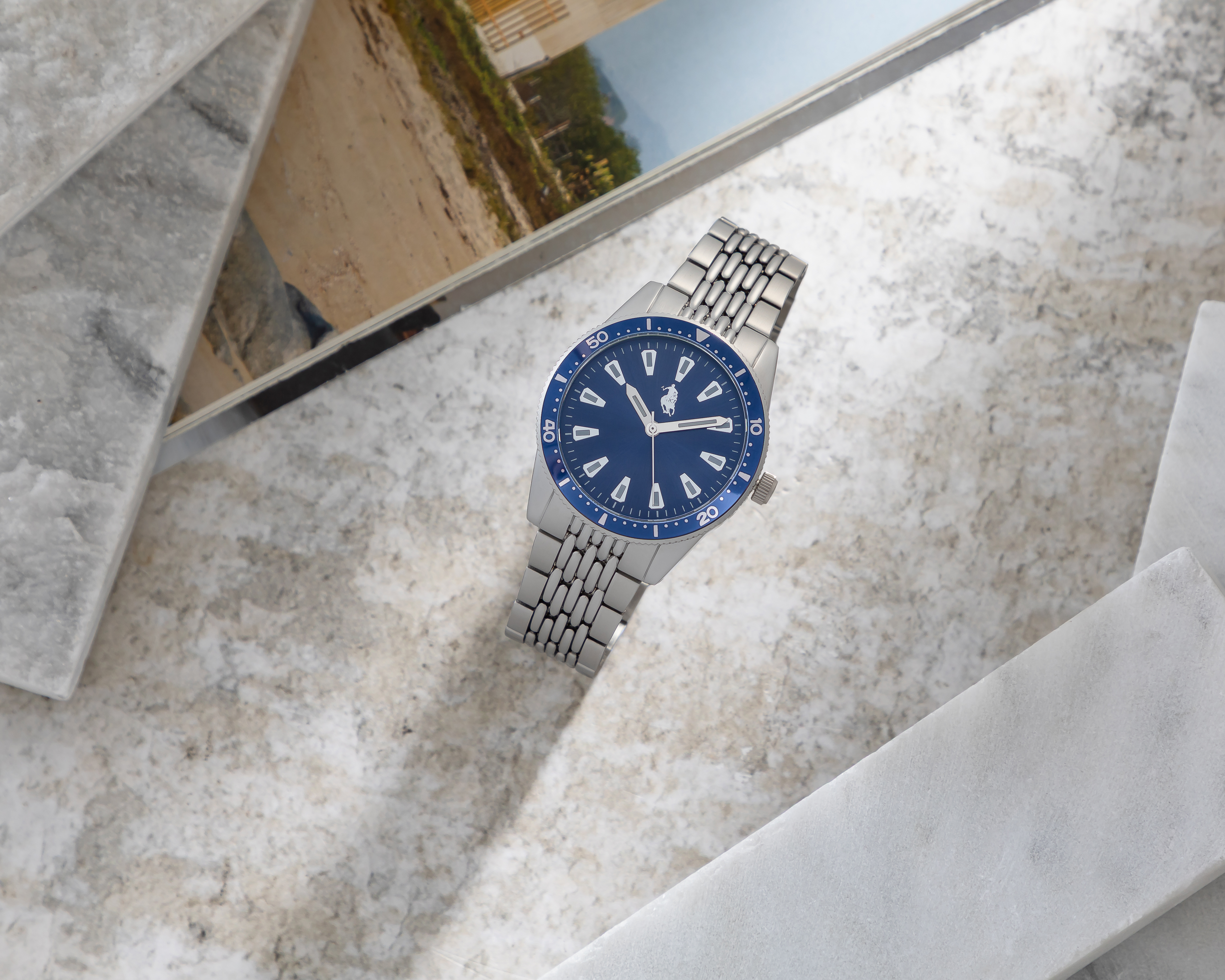 Foto 7 pulgar | Foto 6 | Reloj Polo Union Club para Hombre PUC-FPOL-24 Plateado