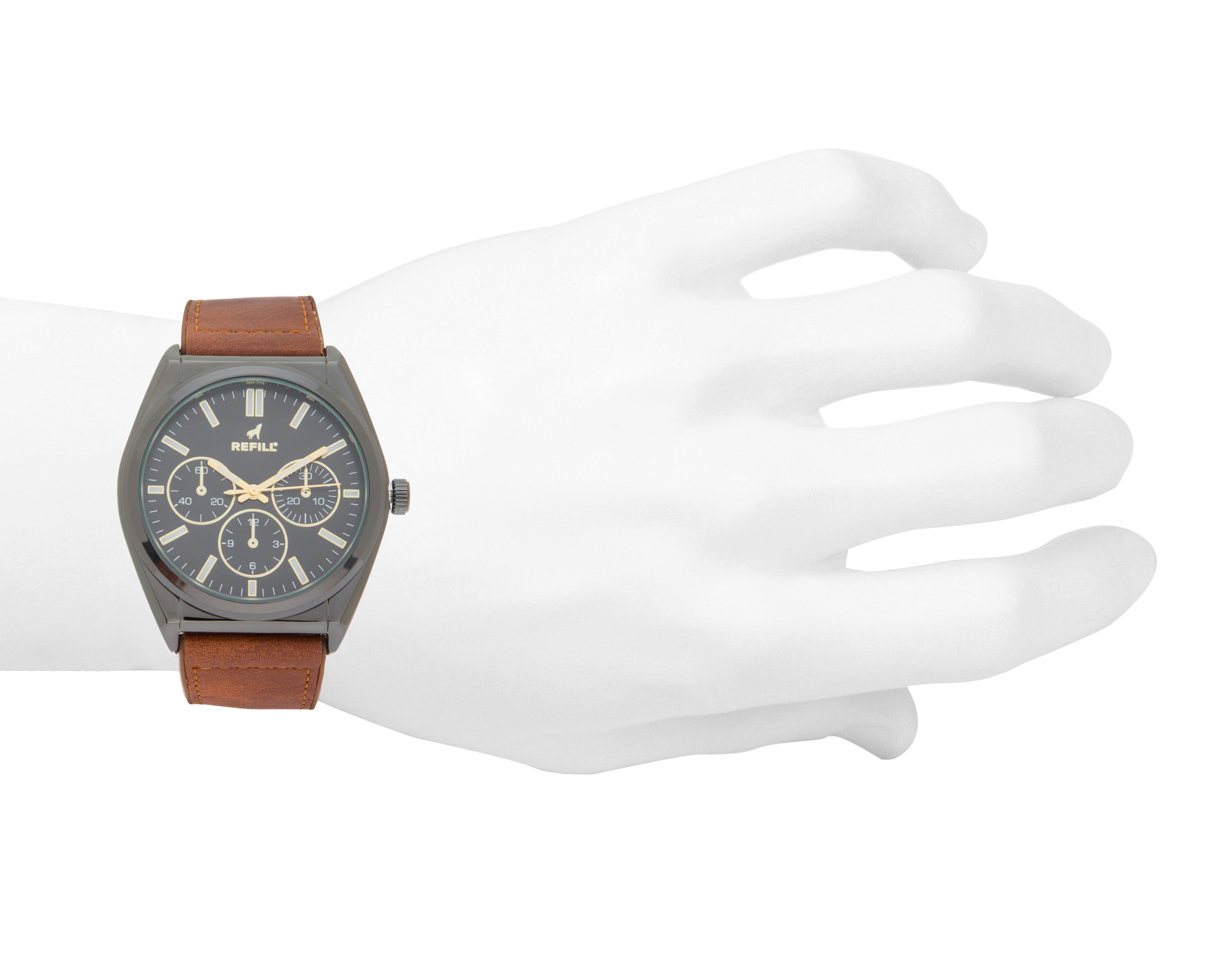 Foto 4 | Foto 4 | Reloj Refill para Hombre RFL-FM01-24 Café