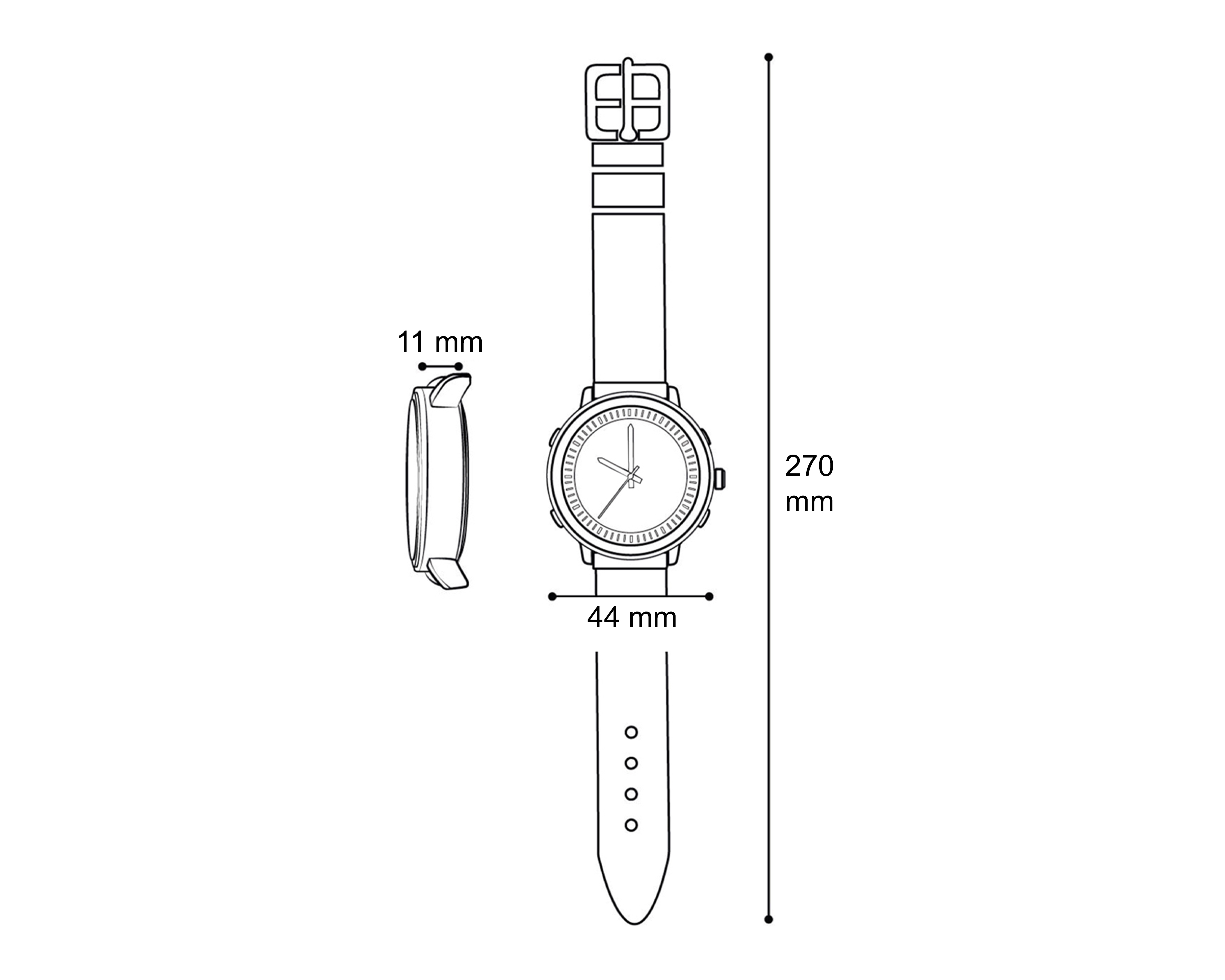 Foto 8 pulgar | Foto 7 | Reloj Refill para Hombre RFL-FM01-24 Café