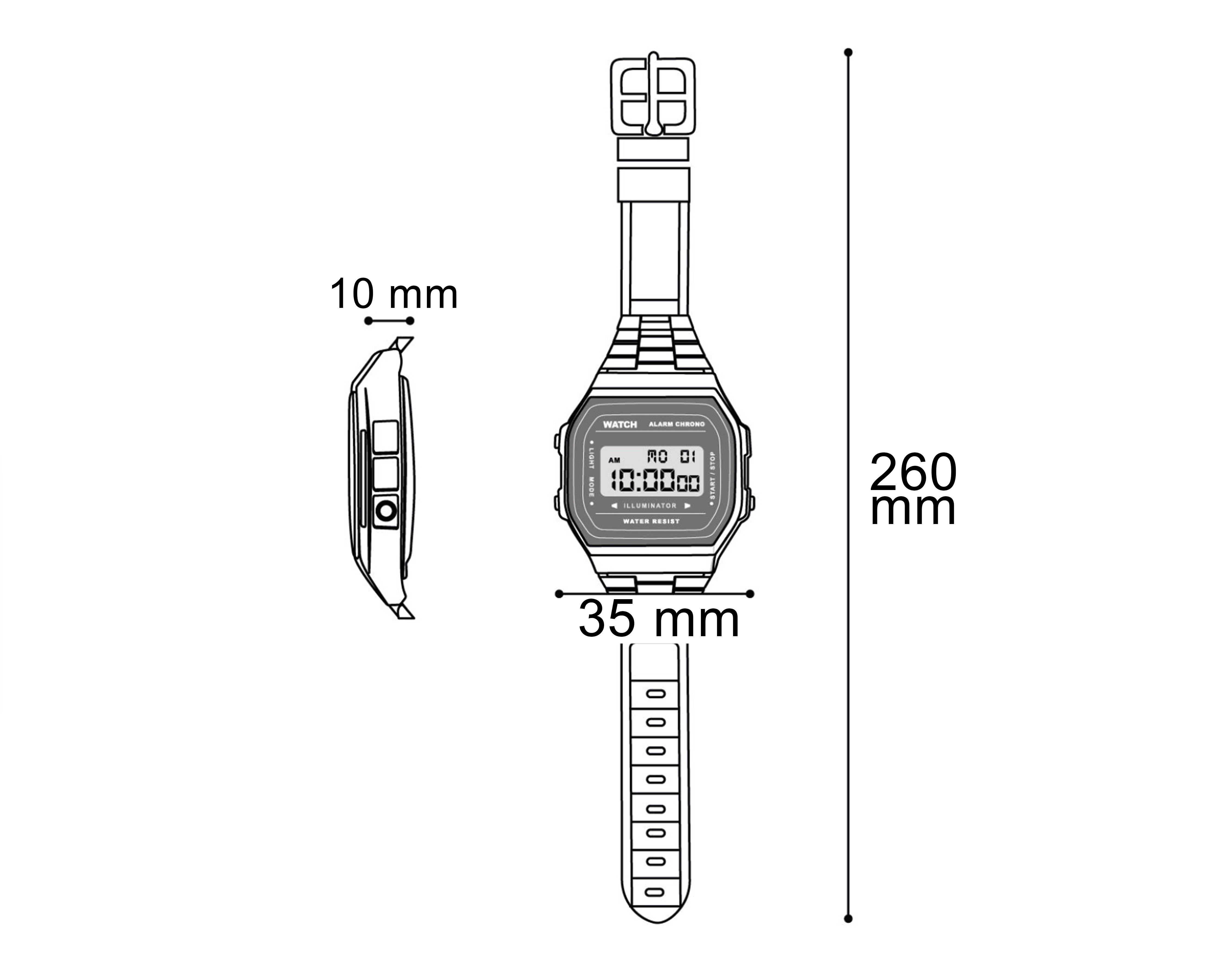 Foto 7 | Foto 7 | Reloj para Hombre Polo Union Club Dorado PUC-C-60YG-24