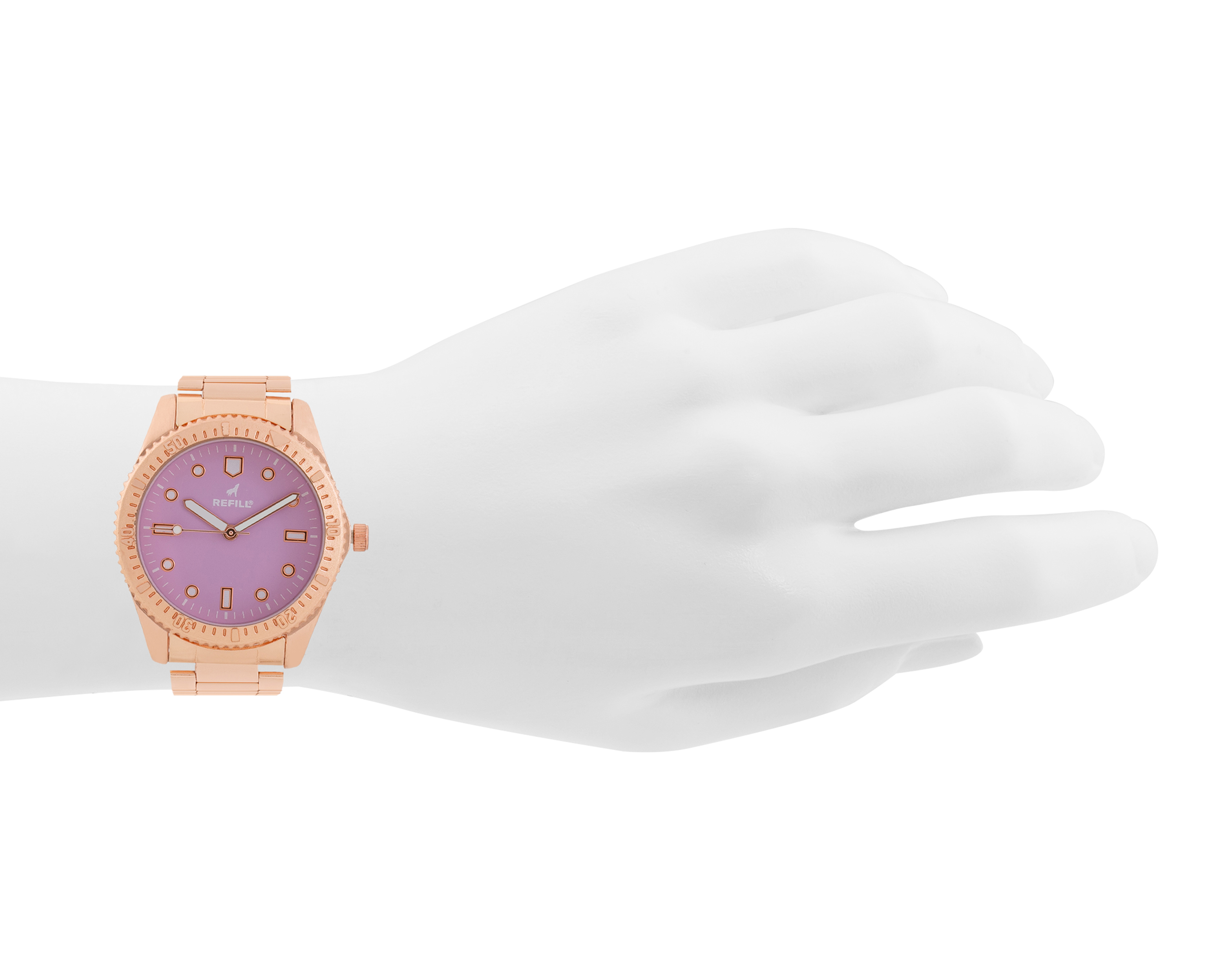 Foto 5 | Foto 5 | Reloj Refill para Mujer RFL-D-70RG-24 Dorado