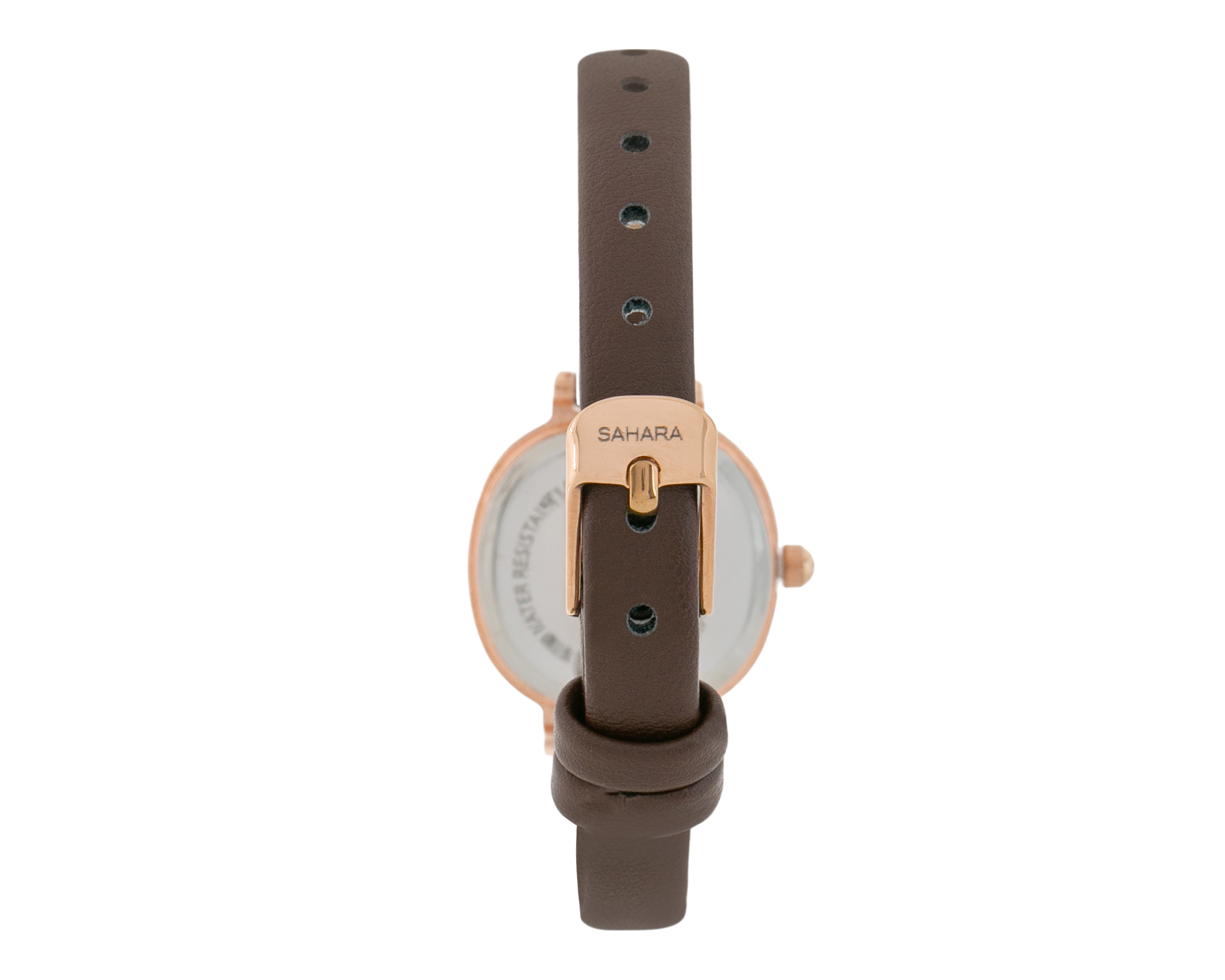 Foto 4 pulgar | Foto 3 | Reloj para Mujer Sahara Café SHR-D-95BR-24