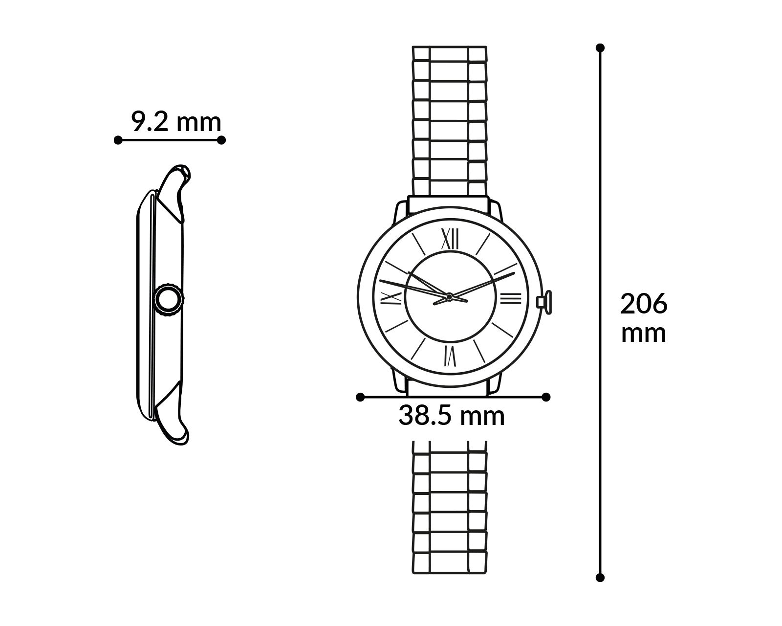 Foto 8 pulgar | Foto 7 | Reloj para Hombre Casio Plateado MTP-1302D-2AVVT