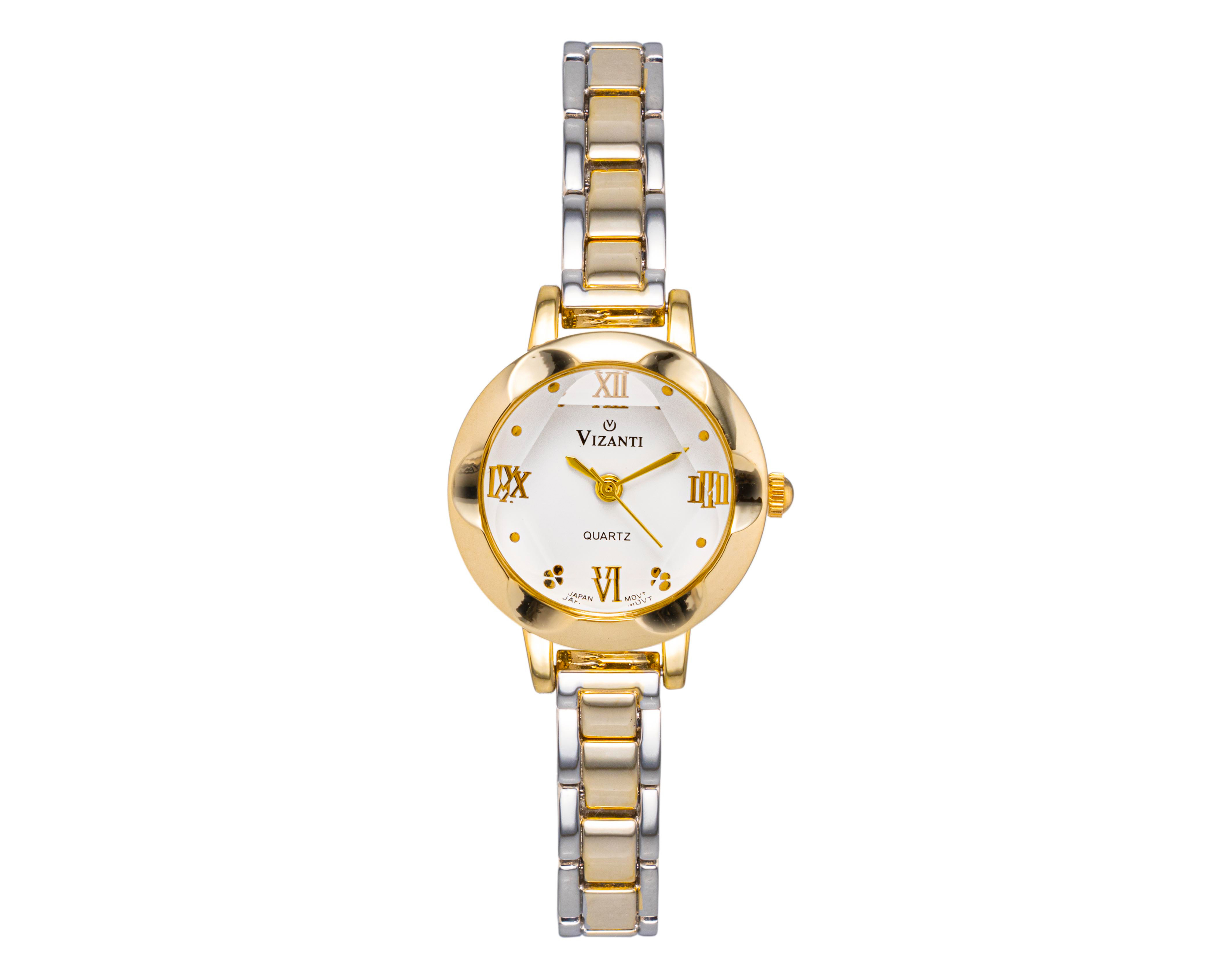 Foto 2 pulgar | Foto 1 | Reloj para Mujer Vizanti Dorado-Plateado RVTD2309