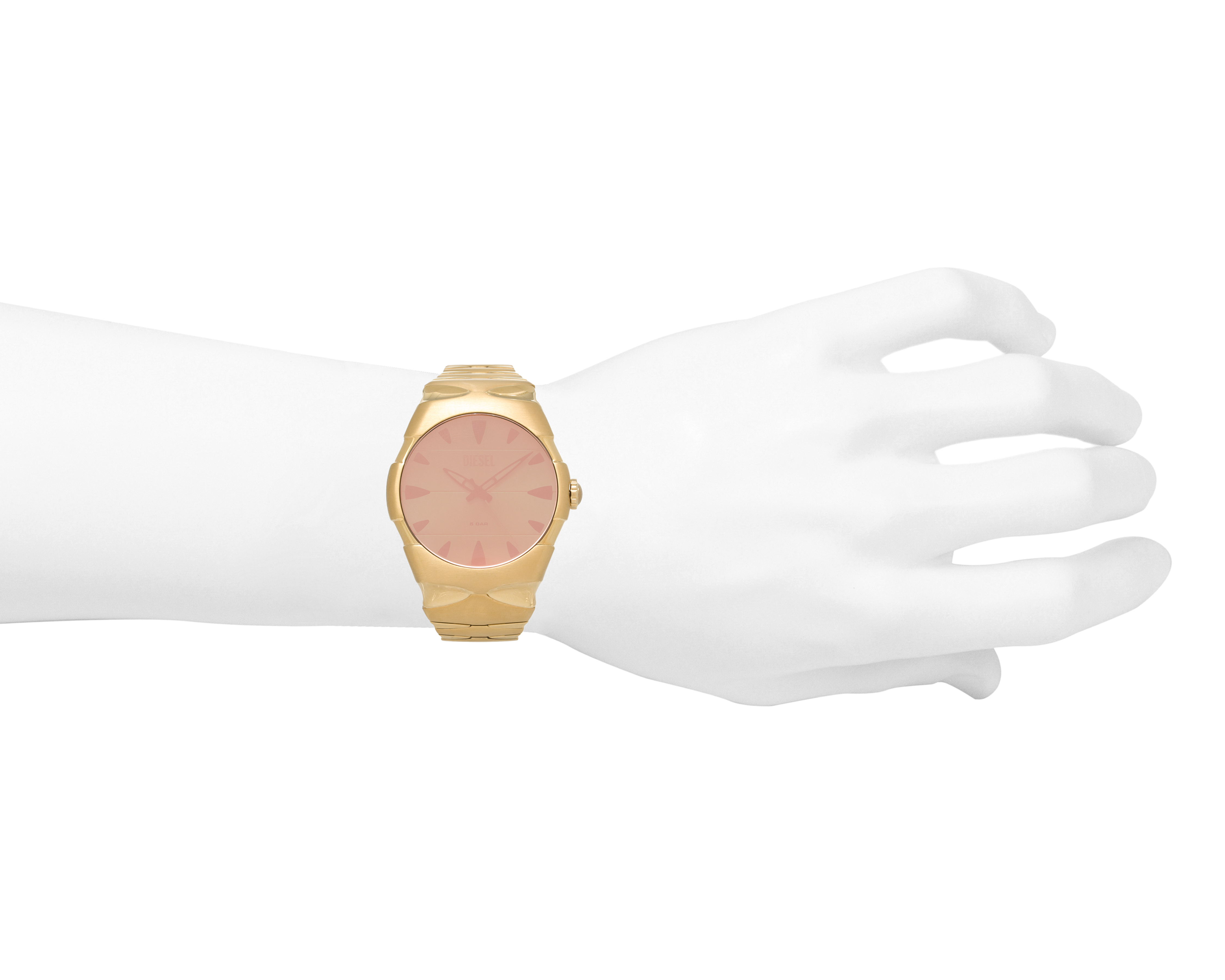 Foto 5 pulgar | Foto 4 | Reloj para Hombre Diesel Dorado DZ2214