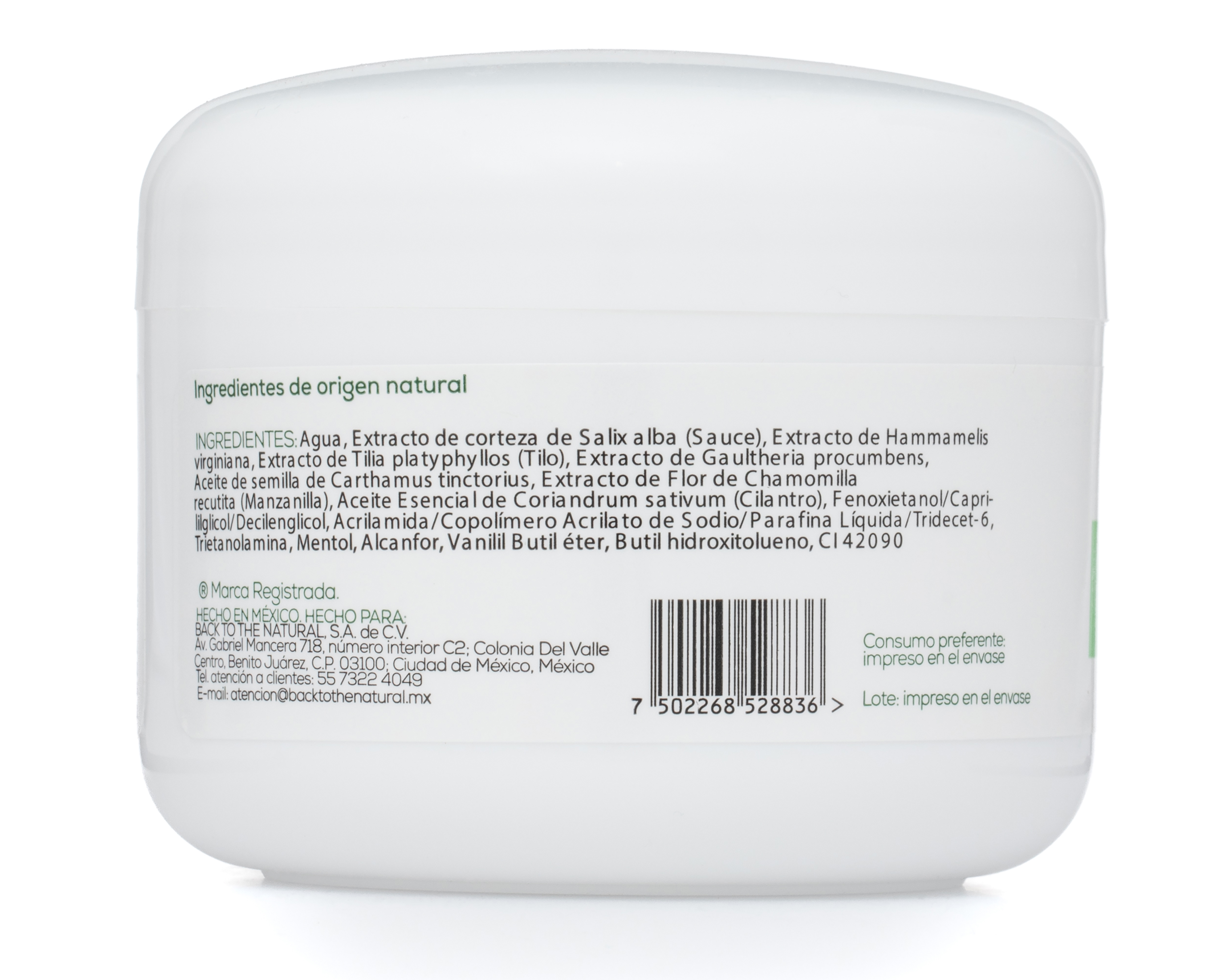 Foto 4 pulgar | Foto 3 | Bálsamo Herbal Corporal Inova Green Marvel 250 g