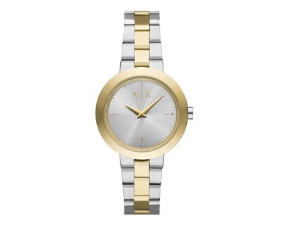 Foto 1 | Foto 1 | Reloj para Mujer Armani Exchange Dorado y Plateado Jackie