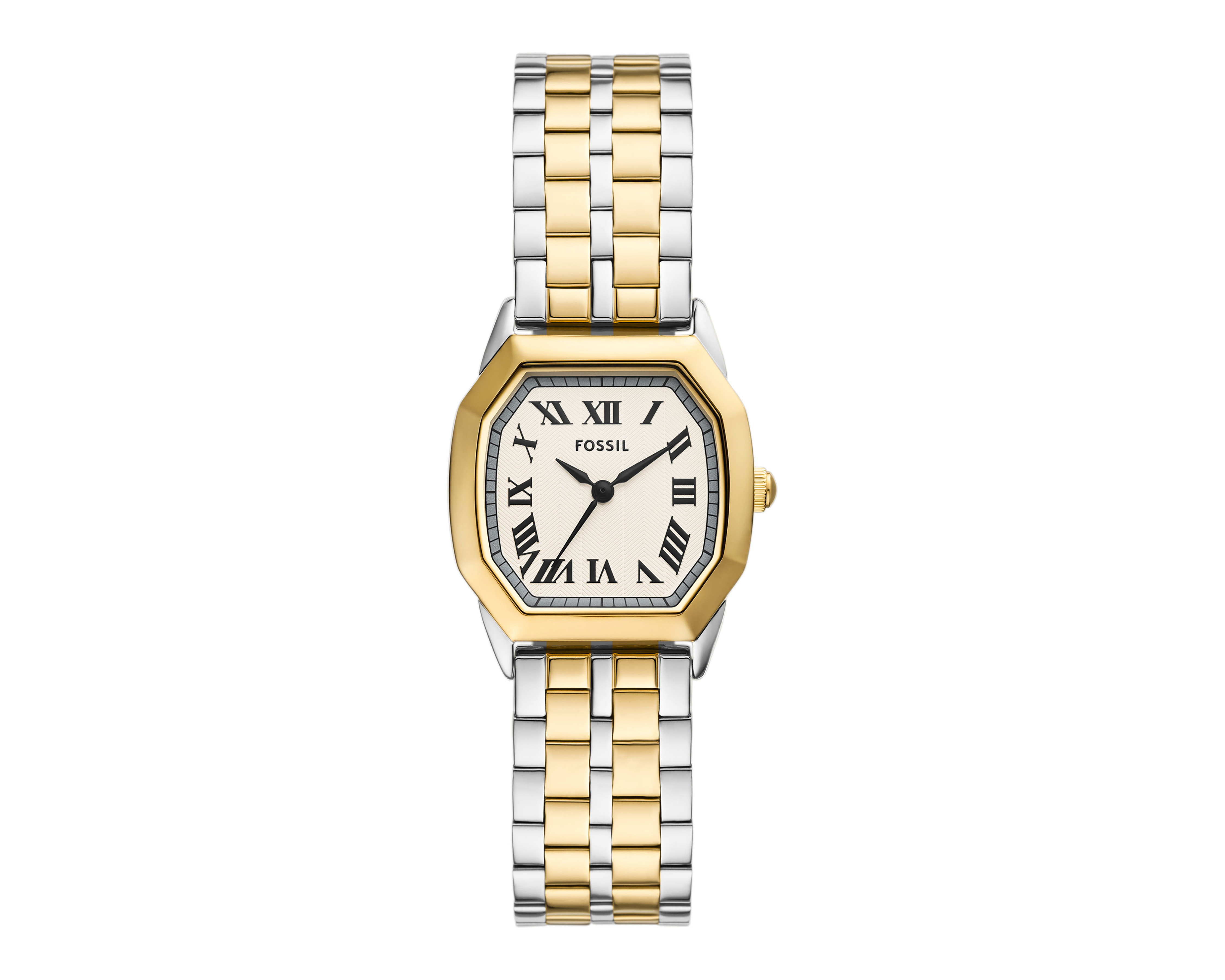 Foto 2 pulgar | Foto 1 | Reloj para Mujer Fossil ES5362 Dorado con Plateado