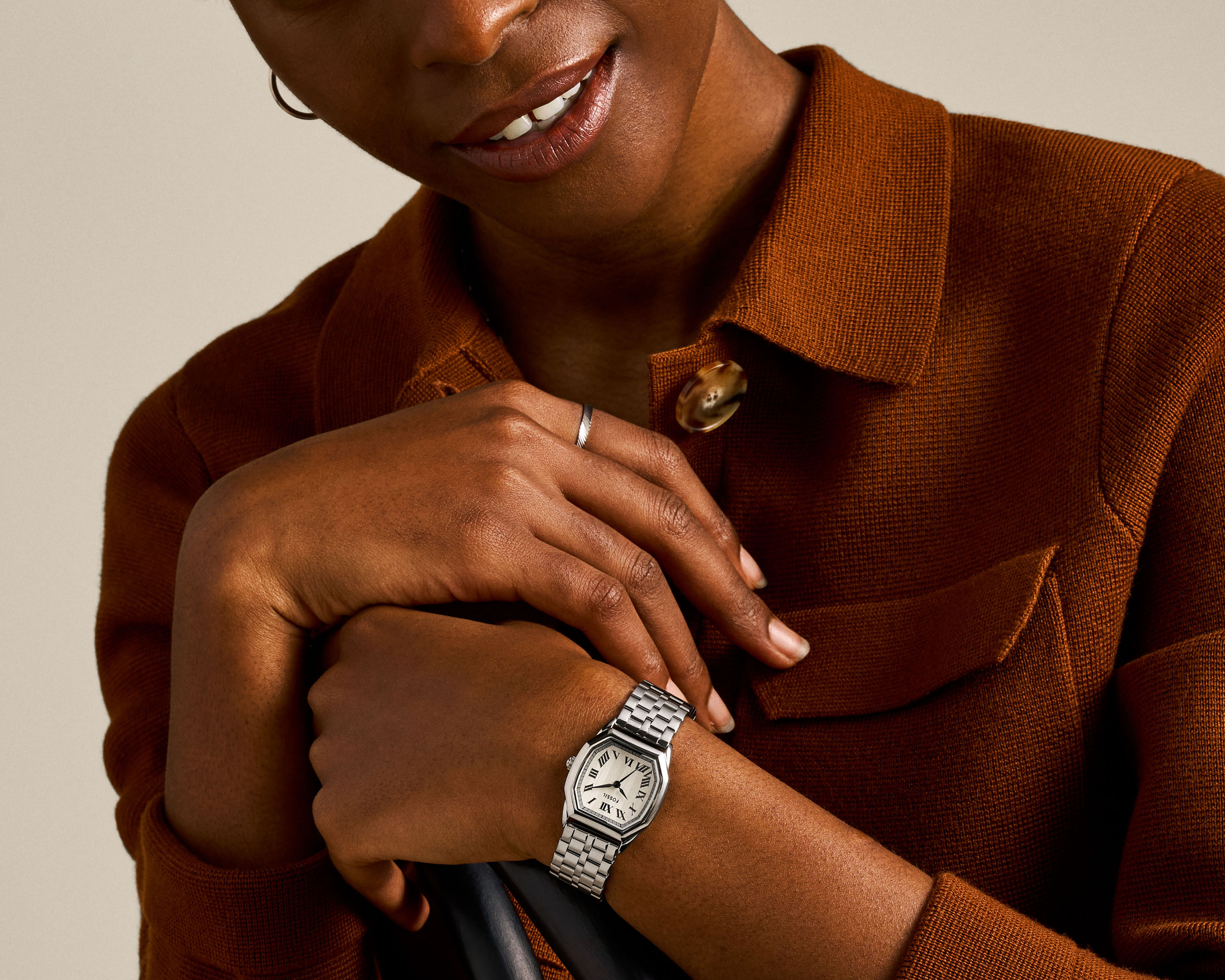 Foto 5 | Foto 5 | Reloj para Mujer Fossil ES5363 Plateado