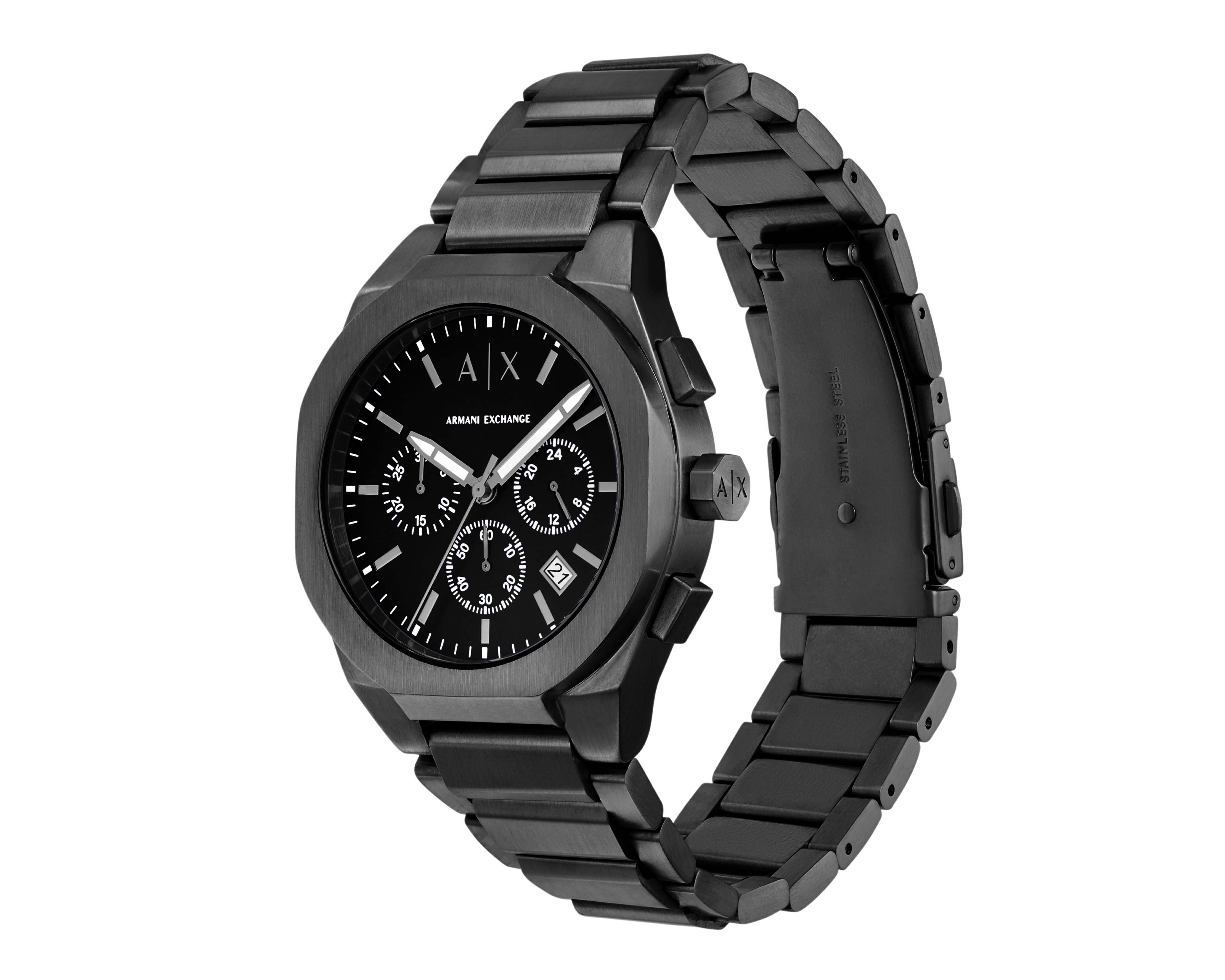 Foto 4 | Foto 4 | Reloj para Hombre Armani Exchange Negro AX4183 Rafael
