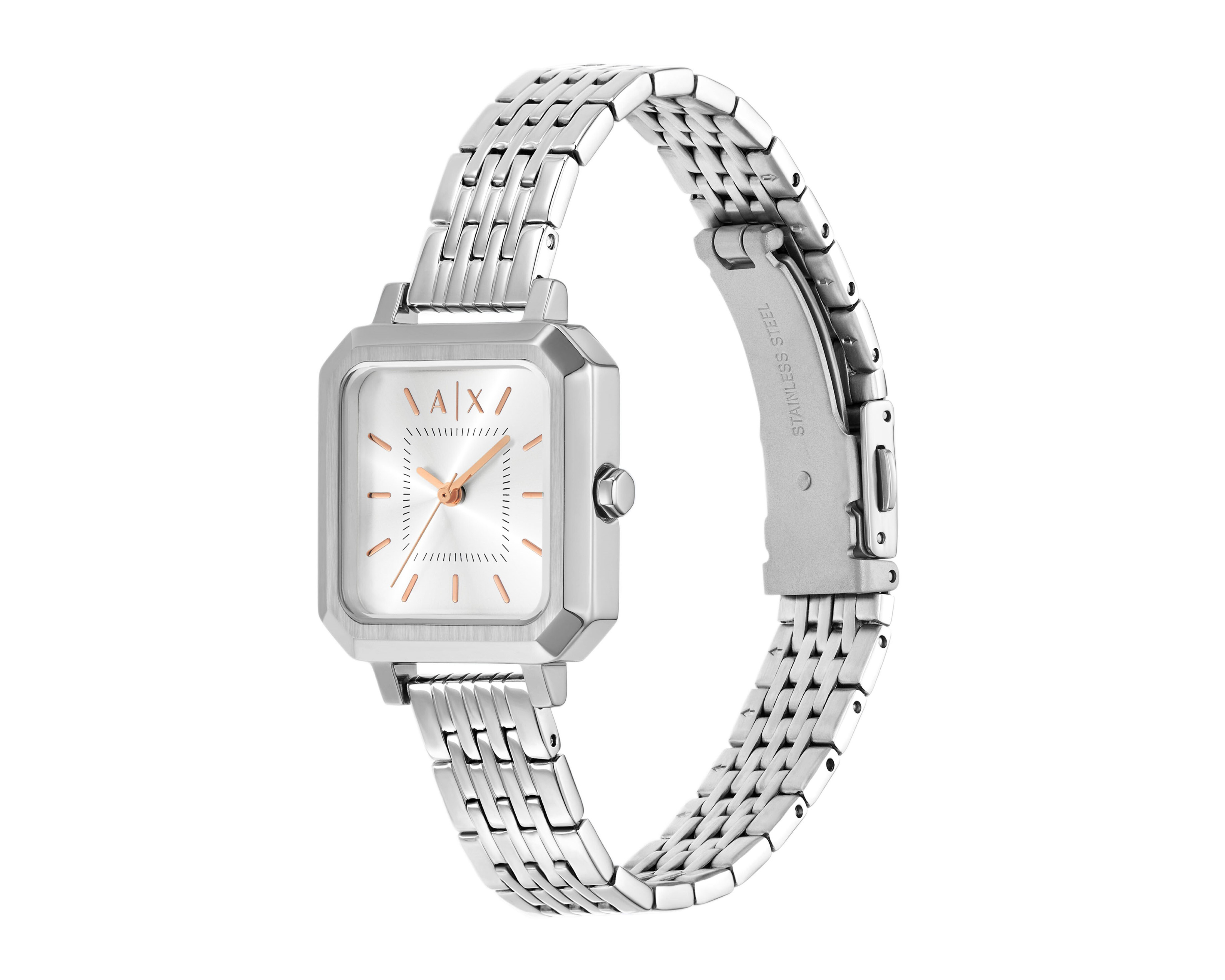 Foto 5 pulgar | Foto 4 | Reloj para Mujer Armani Exchange Plateado Leila