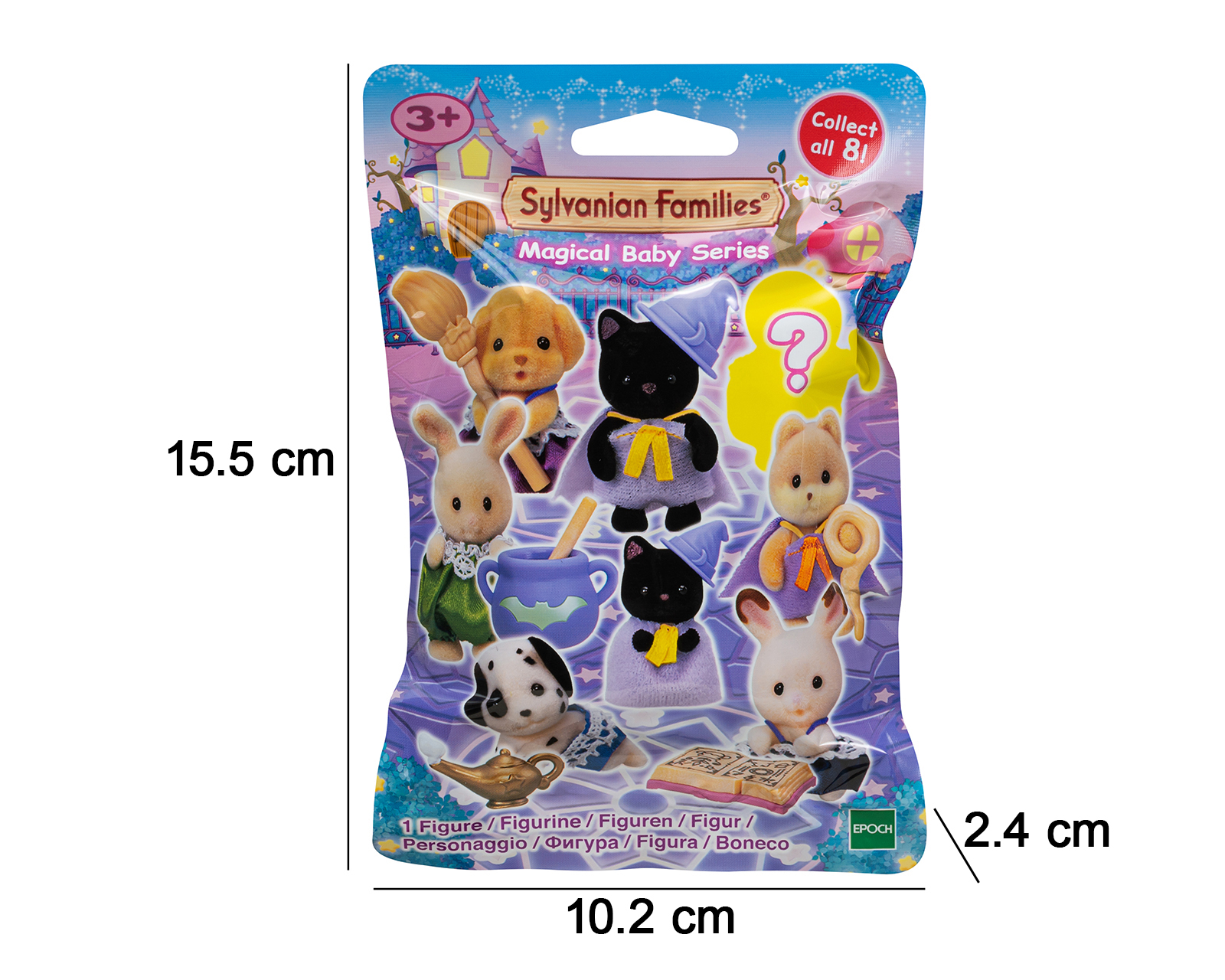 Foto 8 pulgar | Foto 7 | Ternurines Figura Sorpresa Sylvanian Families Magical Baby