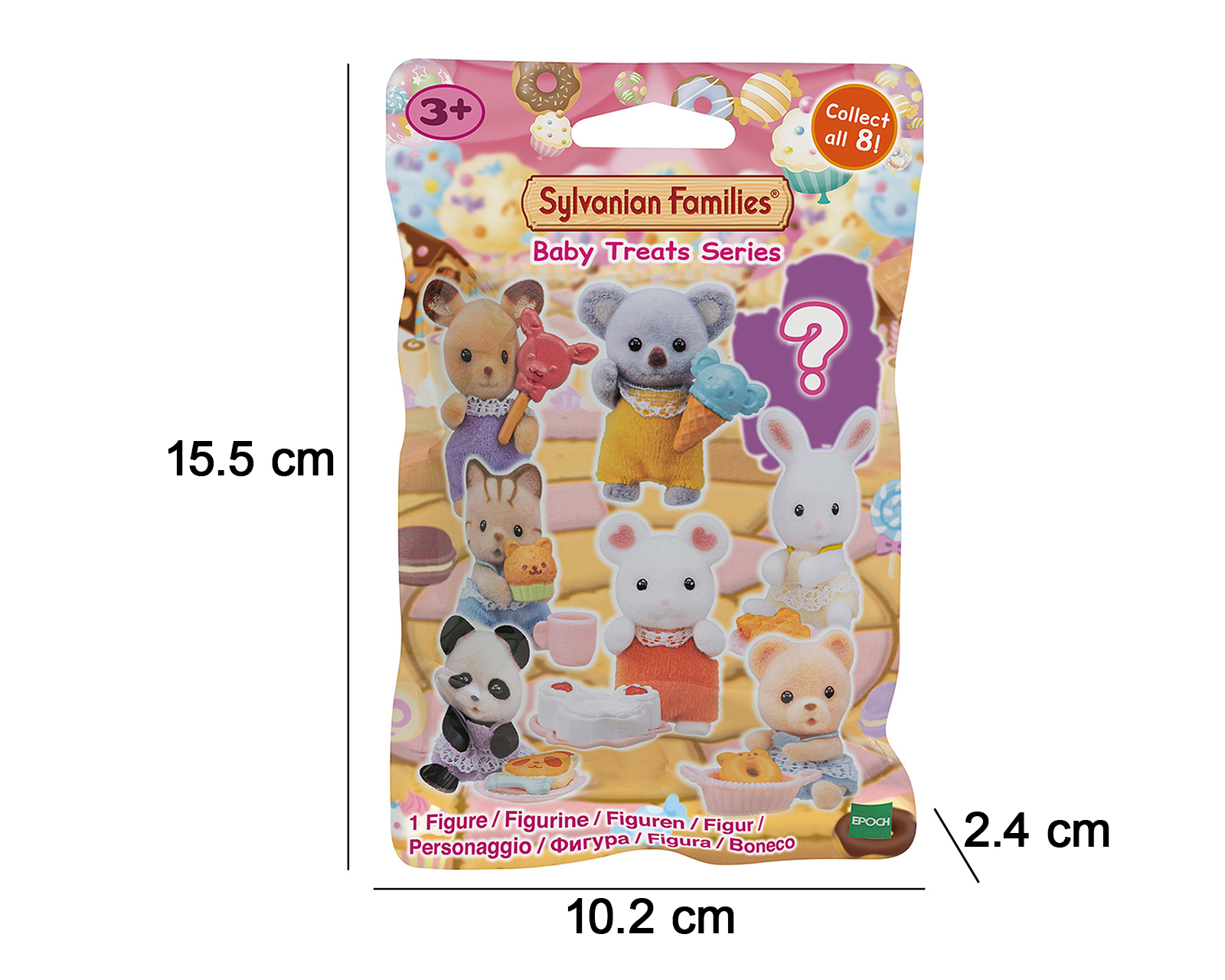 Foto 10 pulgar | Foto 9 | Ternurines Figura Sorpresa Sylvanian Families Baby Treats