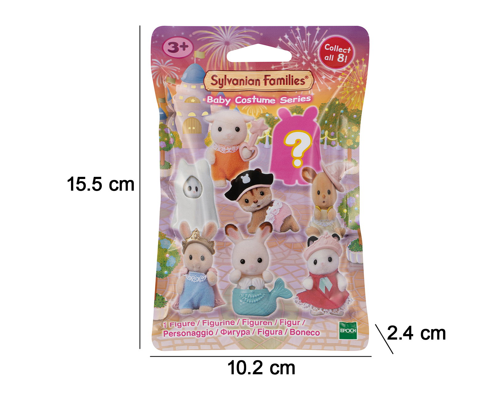 Foto 11 pulgar | Foto 10 | Ternurines Figura Sorpresa Sylvanian Families Baby Costume