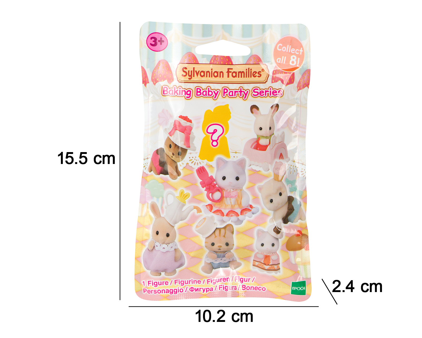 Foto 10 pulgar | Foto 9 | Ternurines Figura Sorpresa Sylvanian Families Baking Baby Party