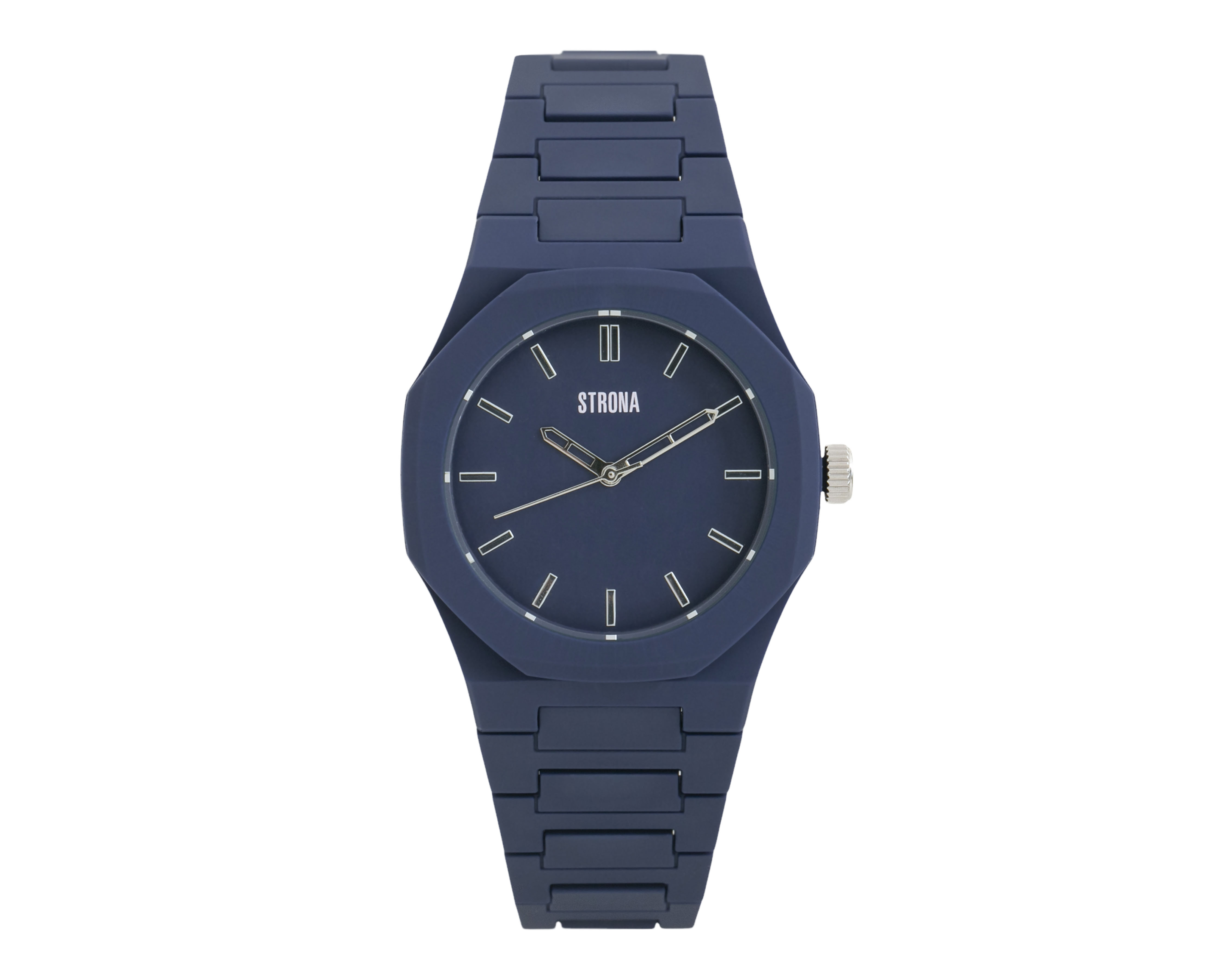 Reloj para Hombre Strona Azul Marino STN-GNLBL-24
