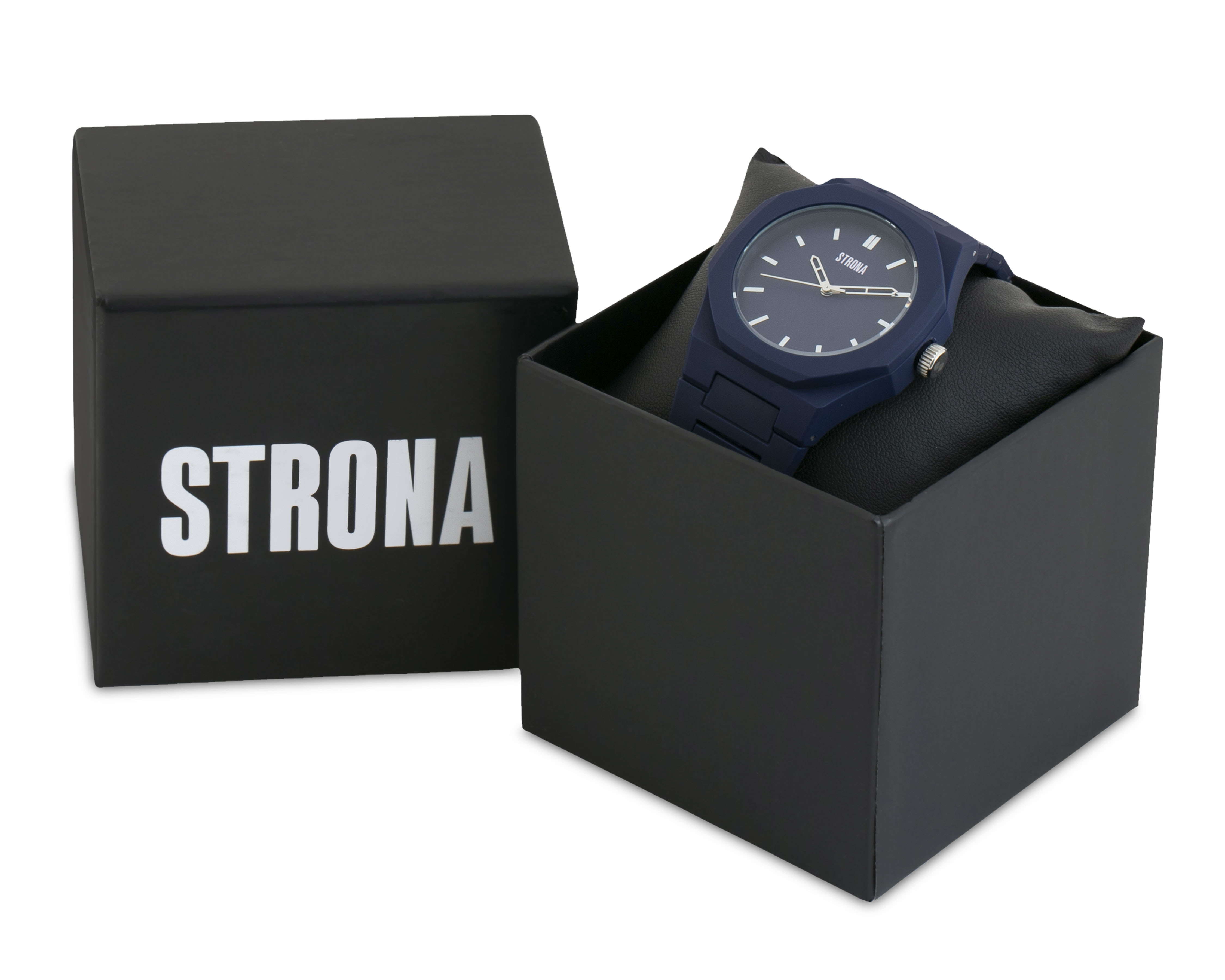 Foto 4 | Foto 4 | Reloj para Hombre Strona Azul Marino STN-GNLBL-24