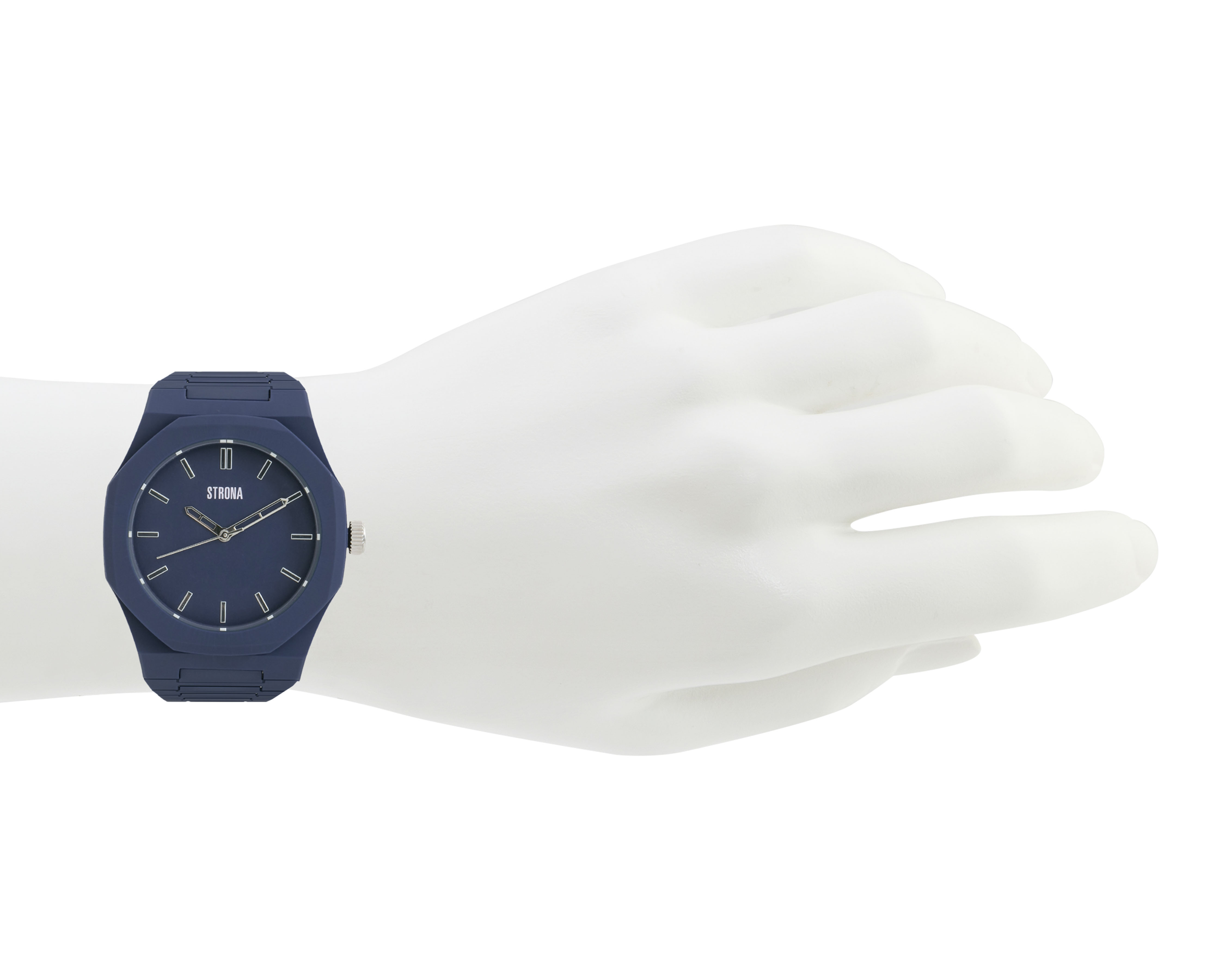 Foto 5 | Foto 5 | Reloj para Hombre Strona Azul Marino STN-GNLBL-24