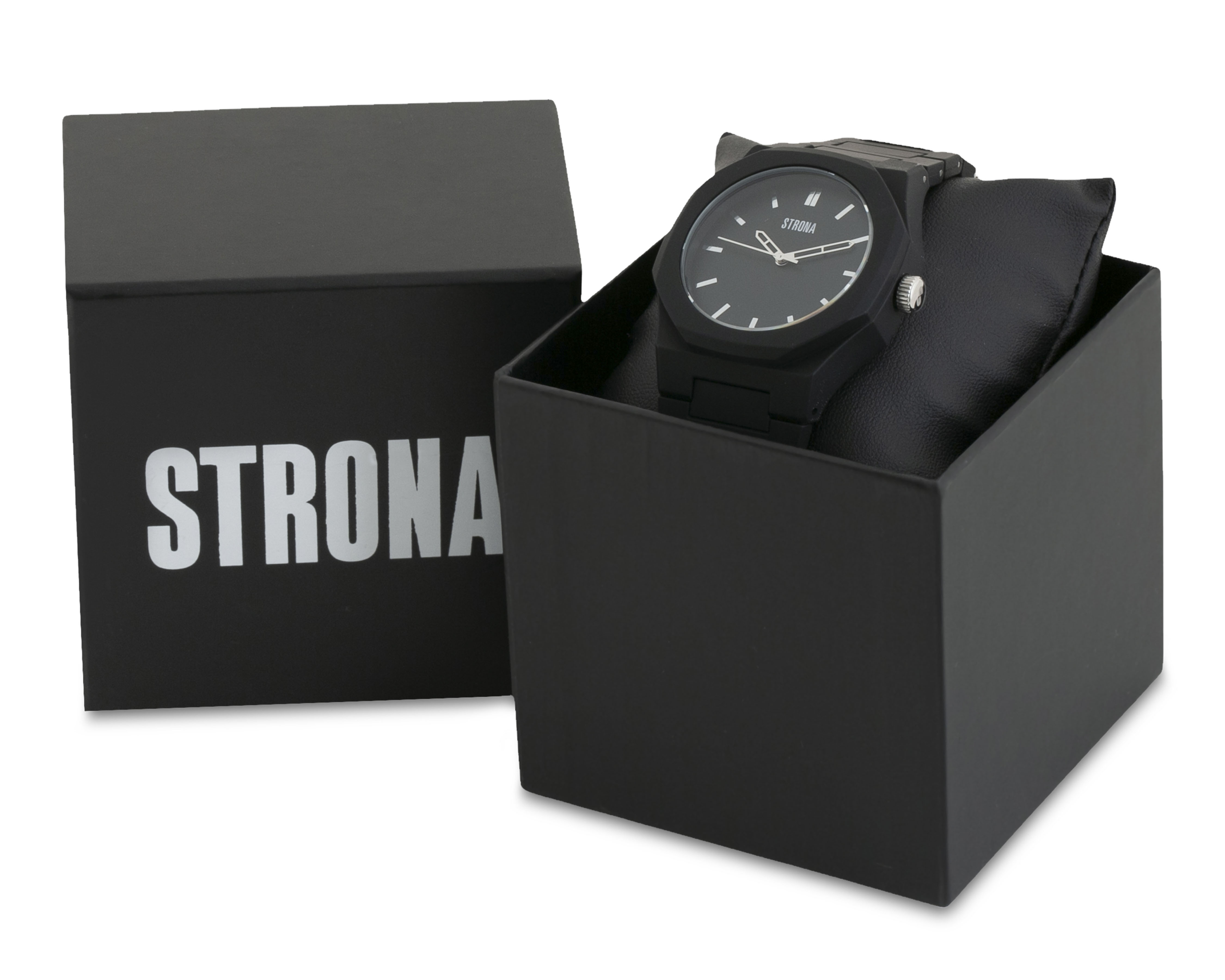 Foto 5 pulgar | Foto 4 | Reloj para Hombre Strona Negro STN-GNLBK-24
