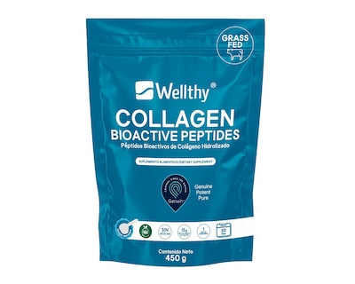 Foto 1 | Foto 1 | Suplemento Alimenticio Wellthy Péptidos Bioactivos de Colágeno Hidrolizado 450 g