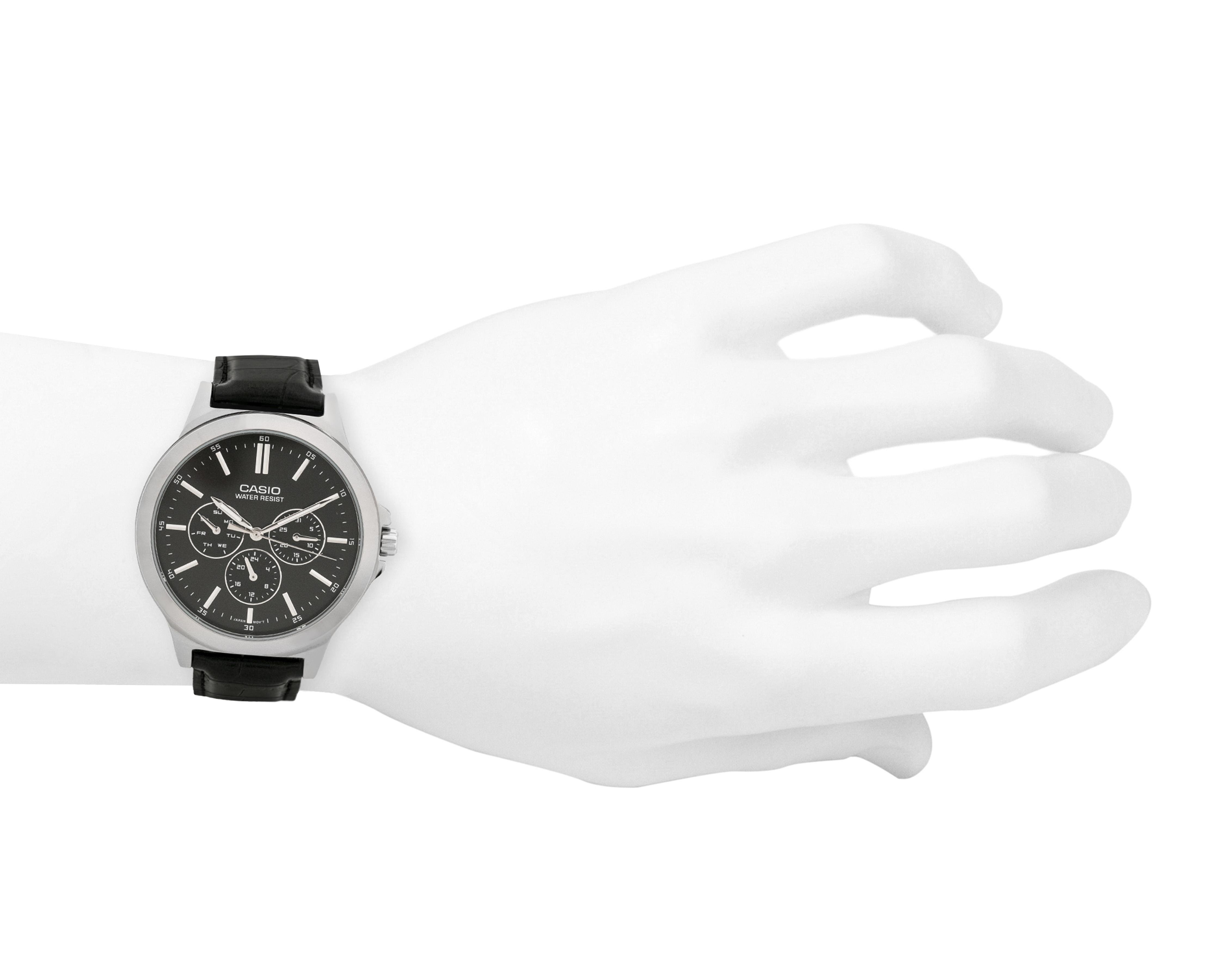 Foto 5 pulgar | Foto 4 | Reloj para Hombre Casio Negro MTP-V300L-1ACF