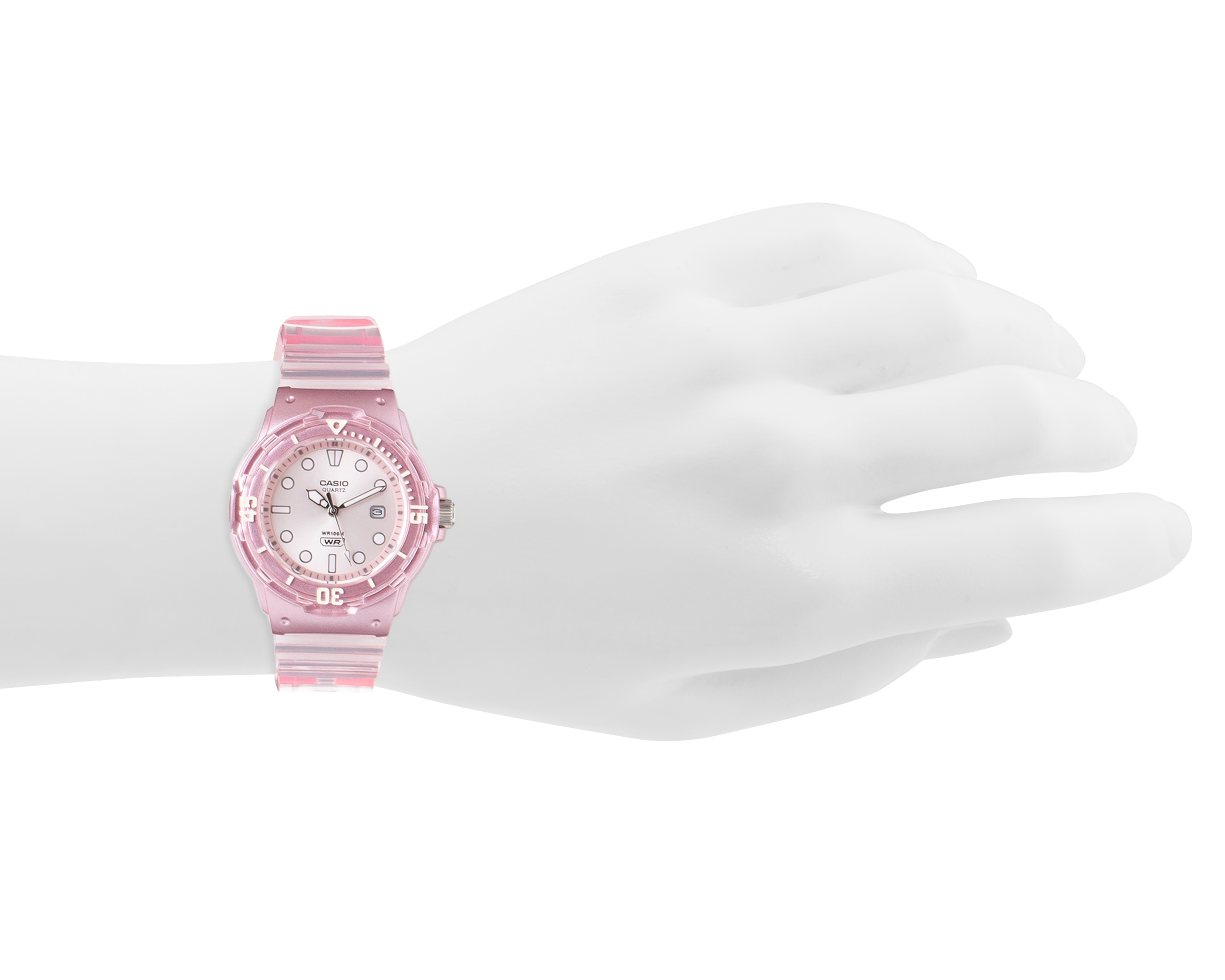 Foto 5 pulgar | Foto 4 | Reloj para Mujer Casio Rosa LRW-200HS-4EVCF