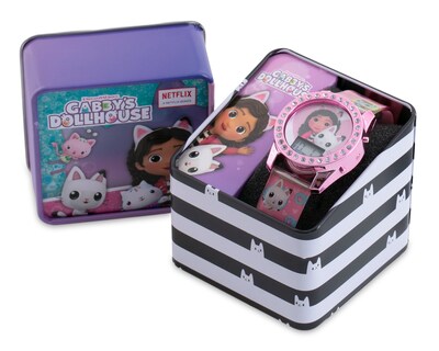 Foto 4 | Foto 4 | Reloj Infantil Gabby's Dollhouse GAB4003BU