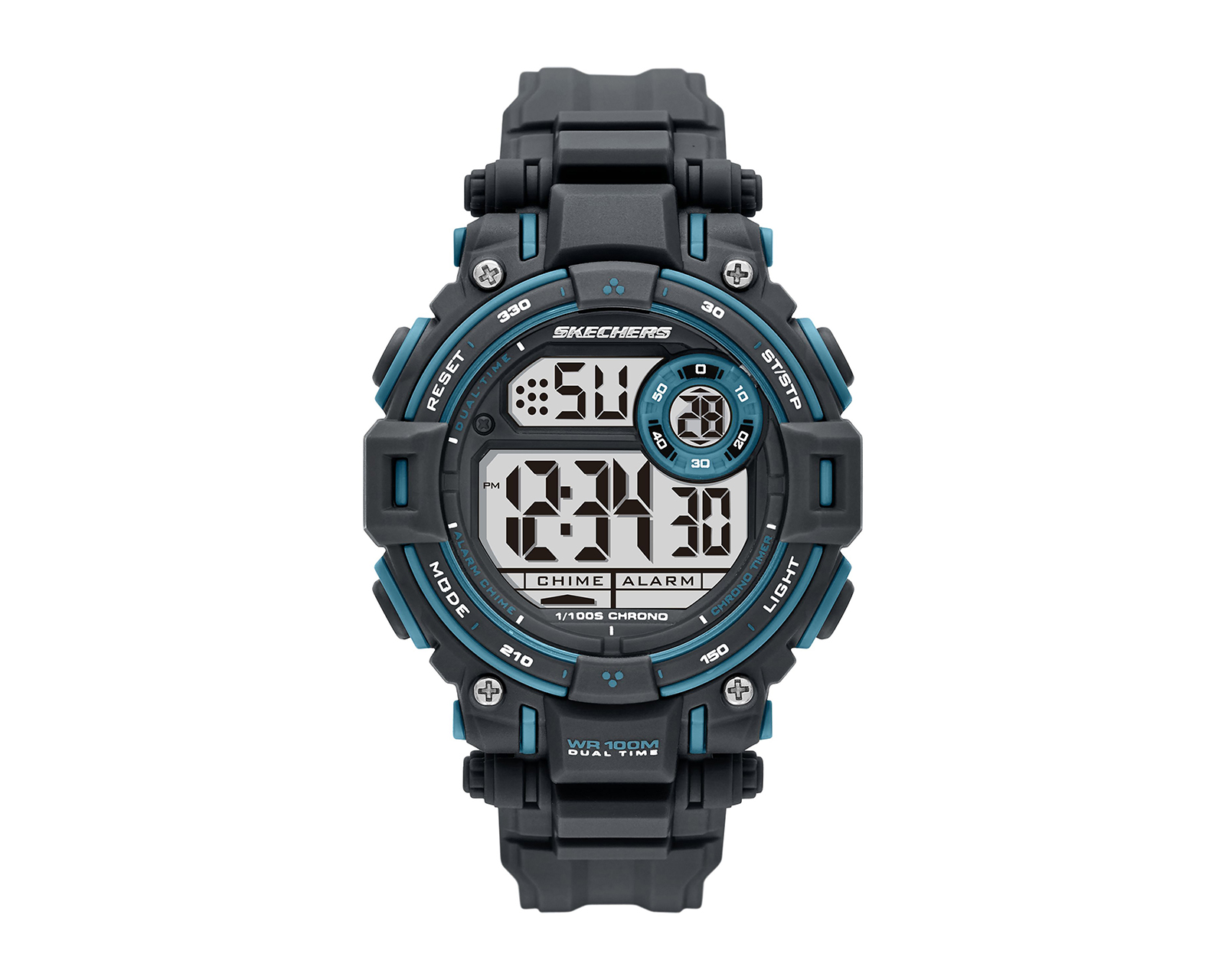 Foto 2 pulgar | Foto 1 | Reloj para Hombre Skechers Gris SR1180 E