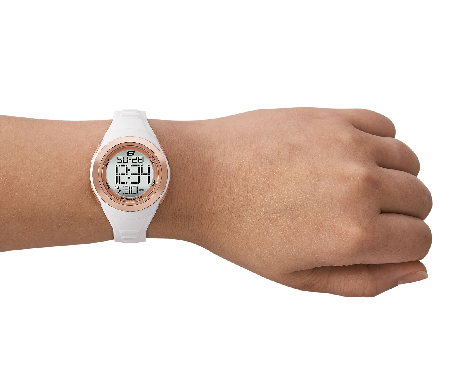 Foto 6 pulgar | Foto 5 | Reloj para Mujer Skechers Blanco SR2145 E