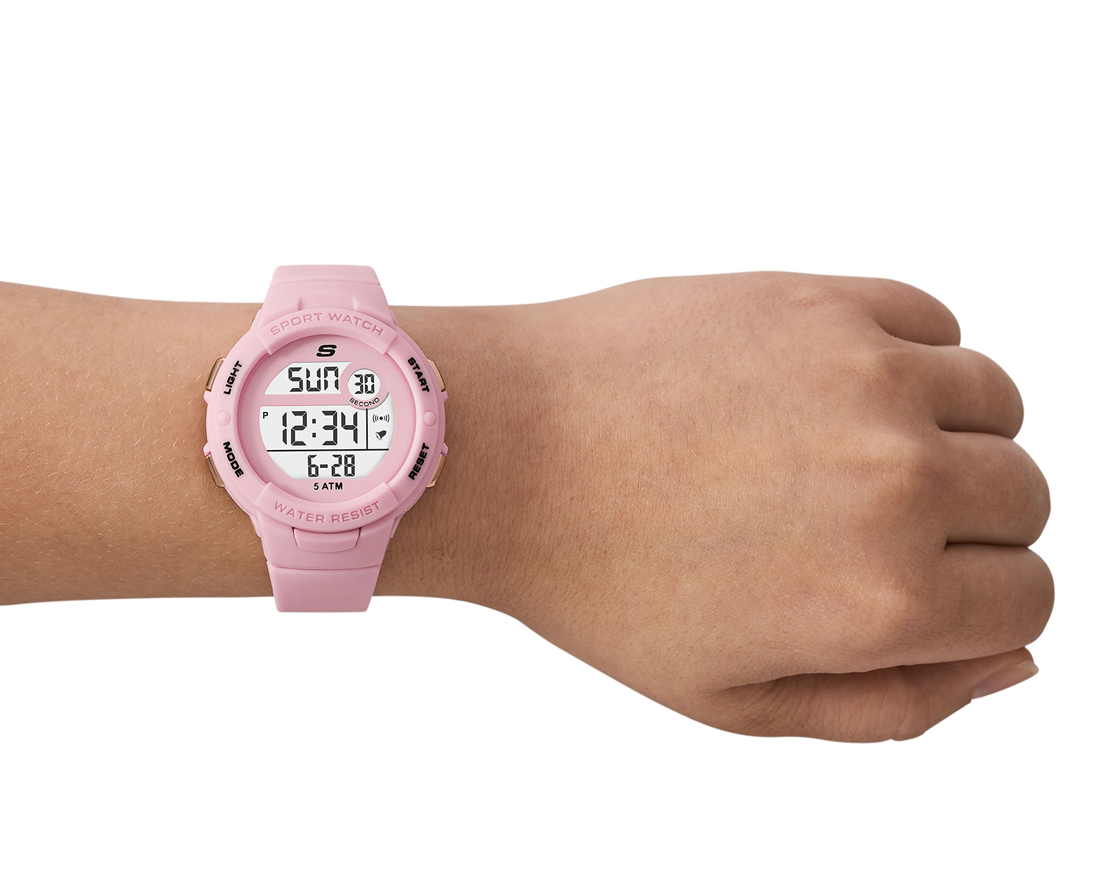 Foto 6 pulgar | Foto 5 | Reloj para Mujer Skechers Rosa SR2146 E