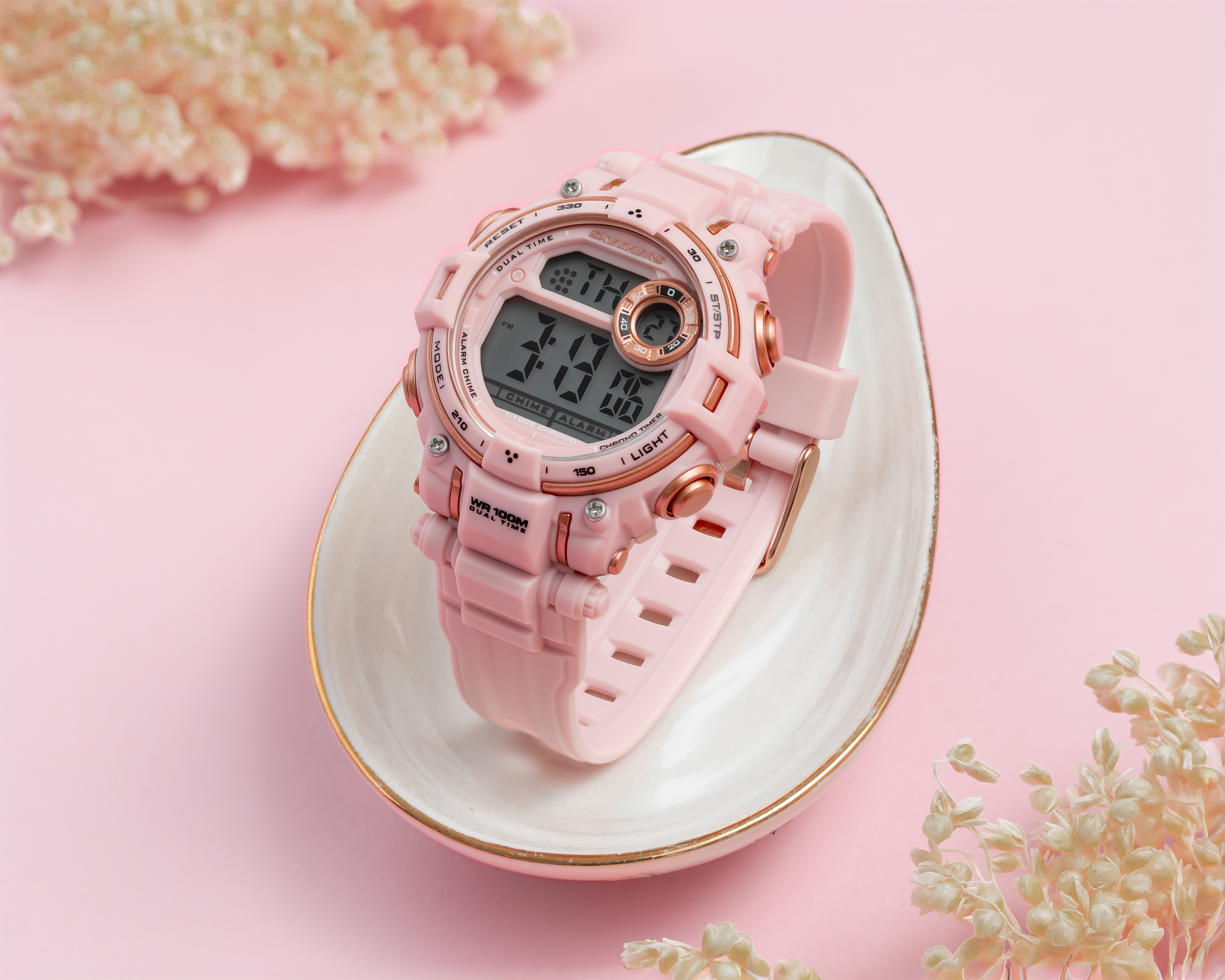 Foto 7 pulgar | Foto 6 | Reloj para Mujer Skechers Rosa SR2147 E