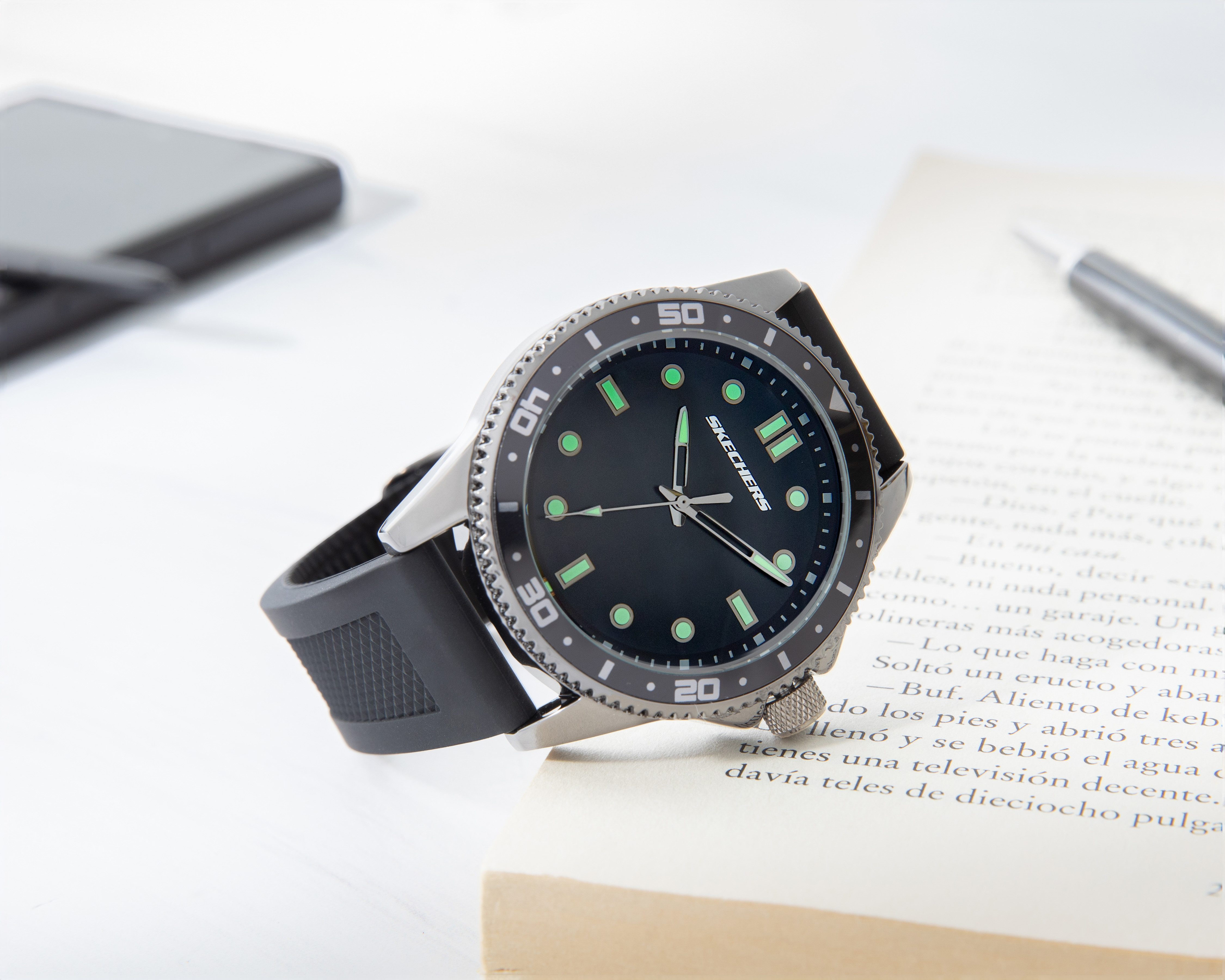 Foto 6 | Foto 6 | Reloj para Hombre Skechers Negro SR5228 E