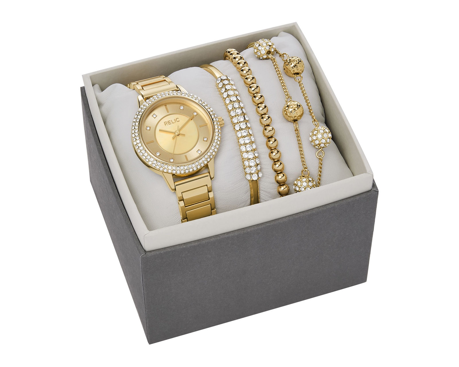 Foto 6 pulgar | Foto 5 | Reloj para Mujer Relic ZR97011 con 3 Accesorios