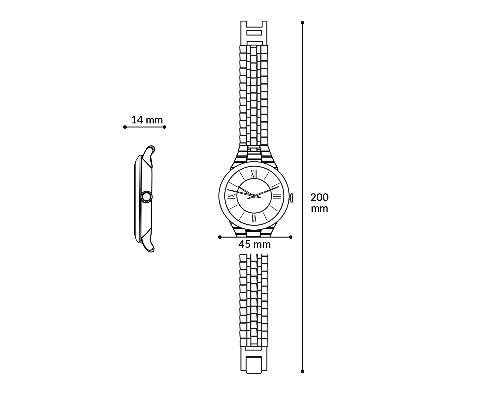 Foto 6 | Foto 6 | Reloj para Hombre Relic ZR16037 Negro