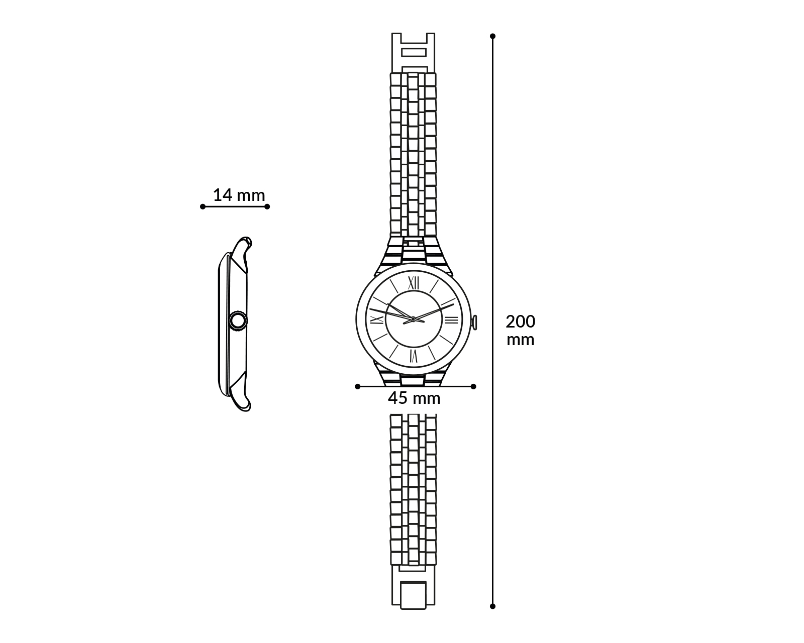 Foto 5 | Foto 5 | Reloj para Hombre Relic Negro ZR16039