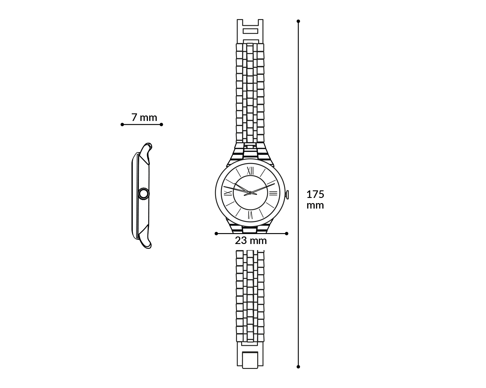 Foto 5 | Foto 5 | Reloj para Mujer Relic Plateado ZR34571