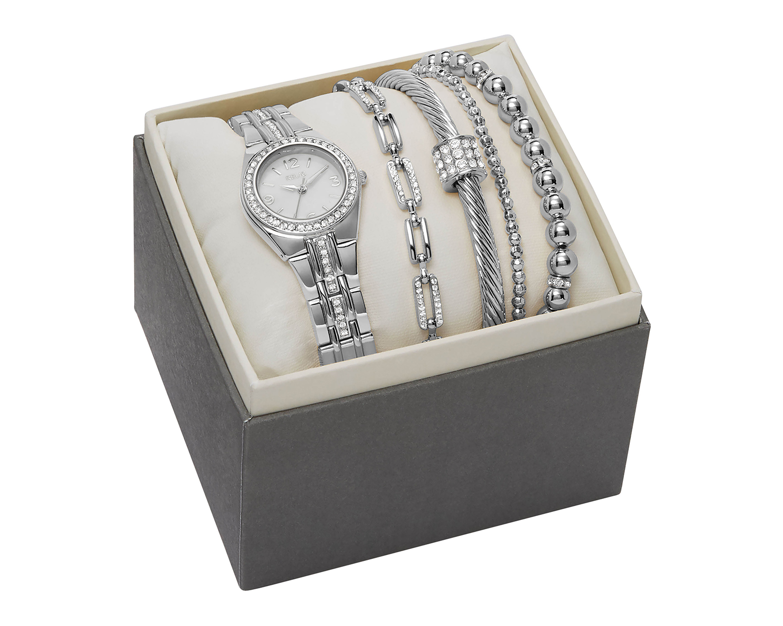 Foto 6 pulgar | Foto 5 | Reloj para Mujer Relic Plateado ZR97007