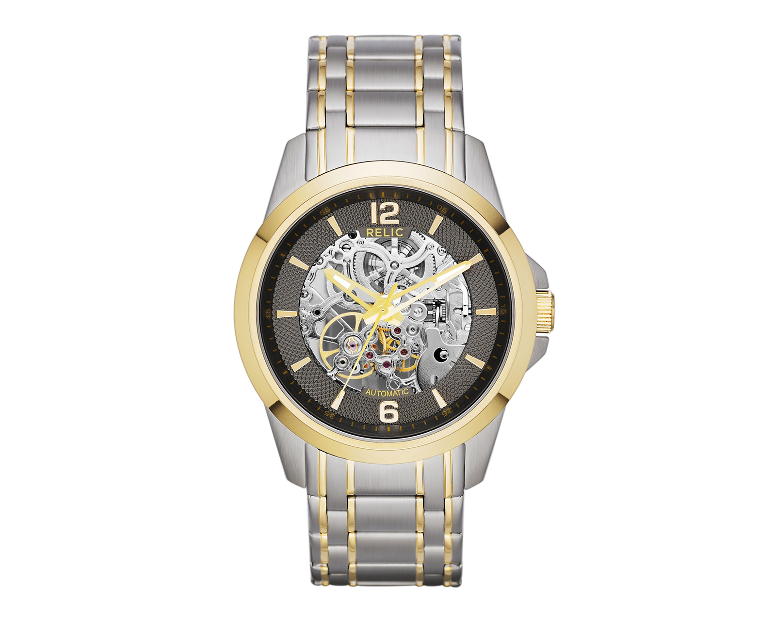 Foto 2 pulgar | Foto 1 | Reloj para Hombre Relic Plateado ZR12109