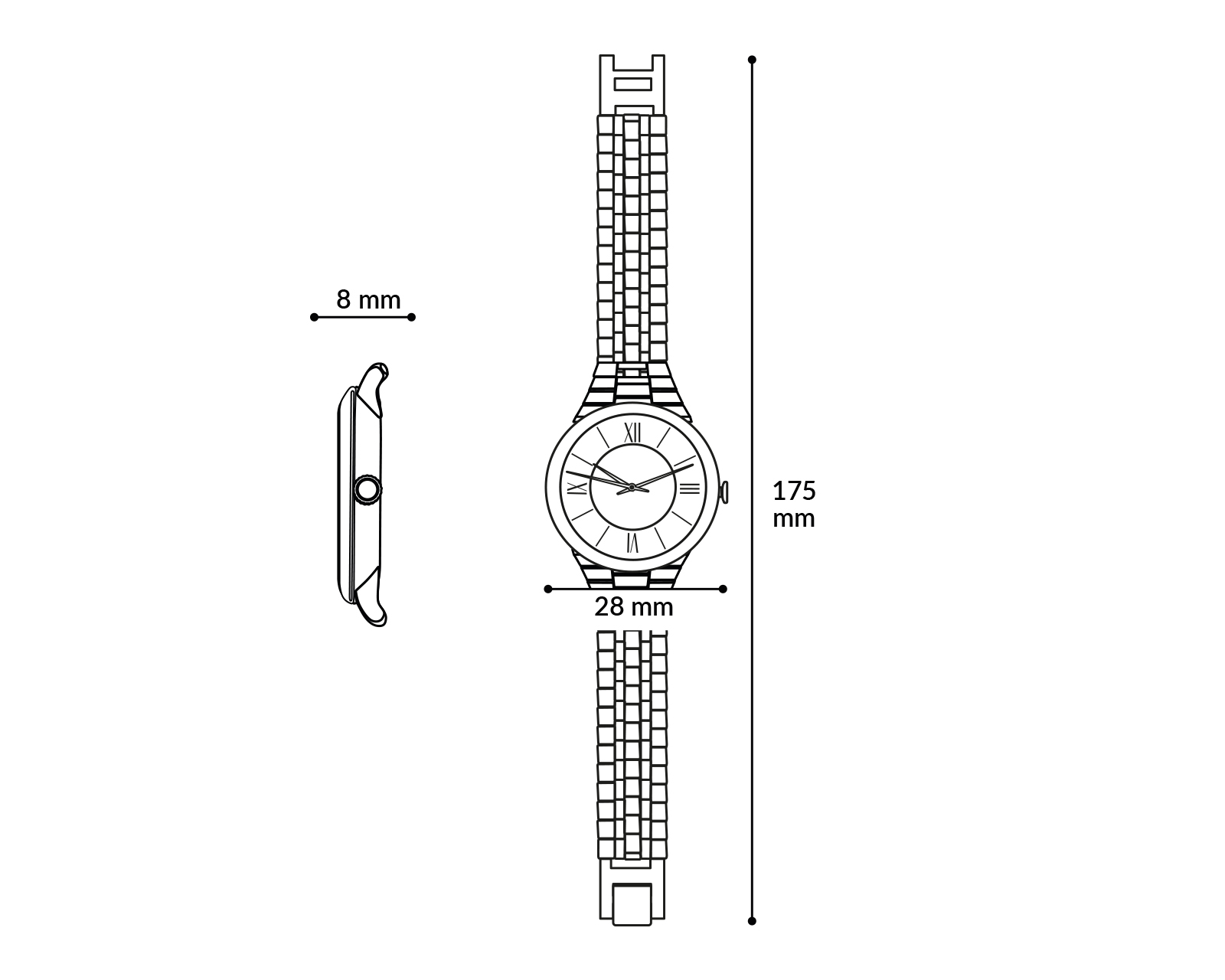 Foto 6 | Foto 6 | Reloj para Mujer Relic Oro Rosa ZR12671