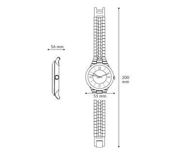 Foto 5 | Foto 5 | Reloj para Hombre Relic Dorado ZR16035