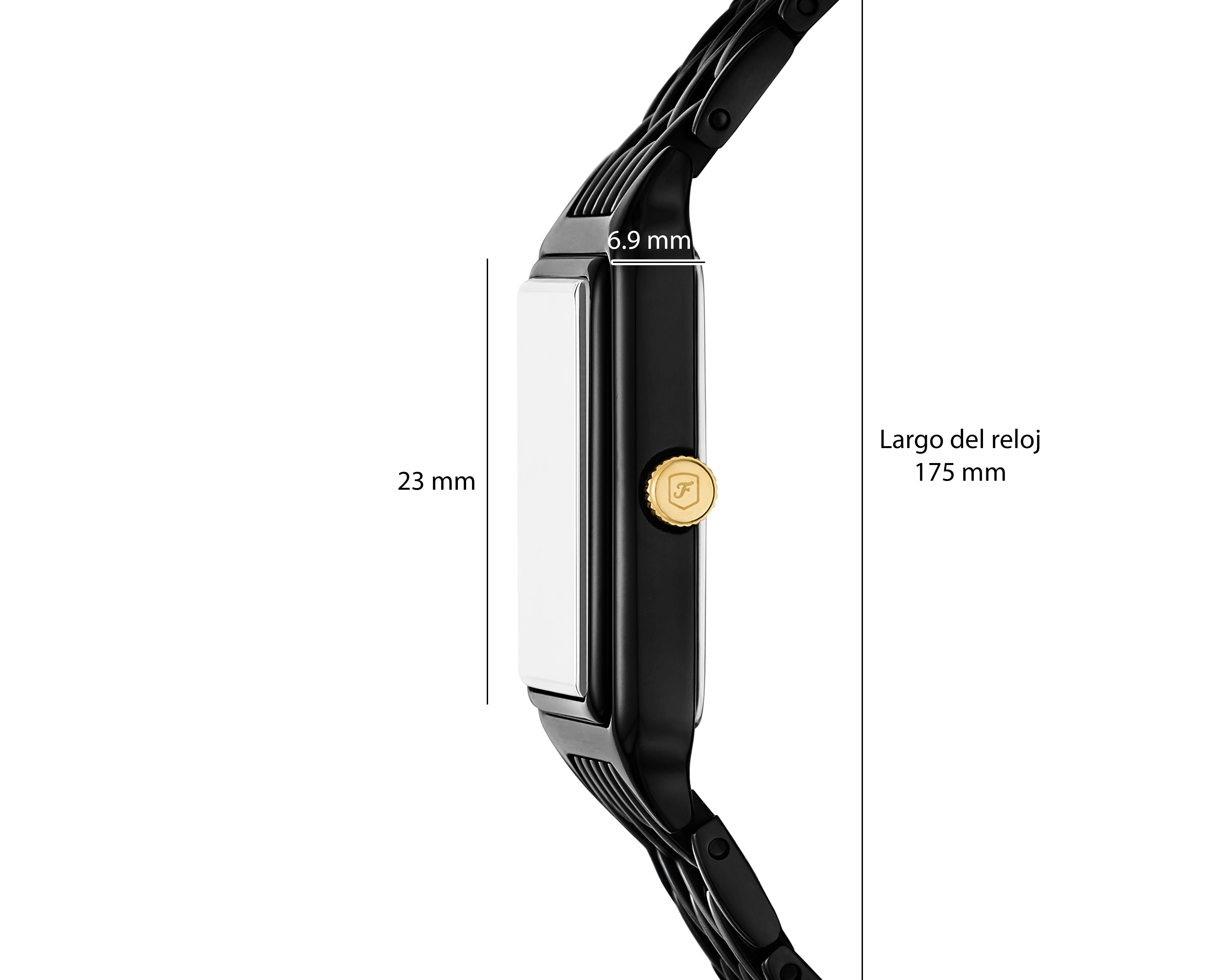 Foto 5 | Foto 5 | Reloj para Mujer Fossil Negro ES5385